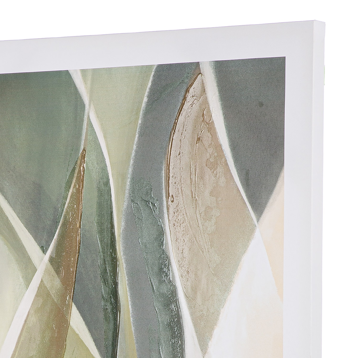 GILDE Leinwandbild »Verde rechteckig«, (1 St.)