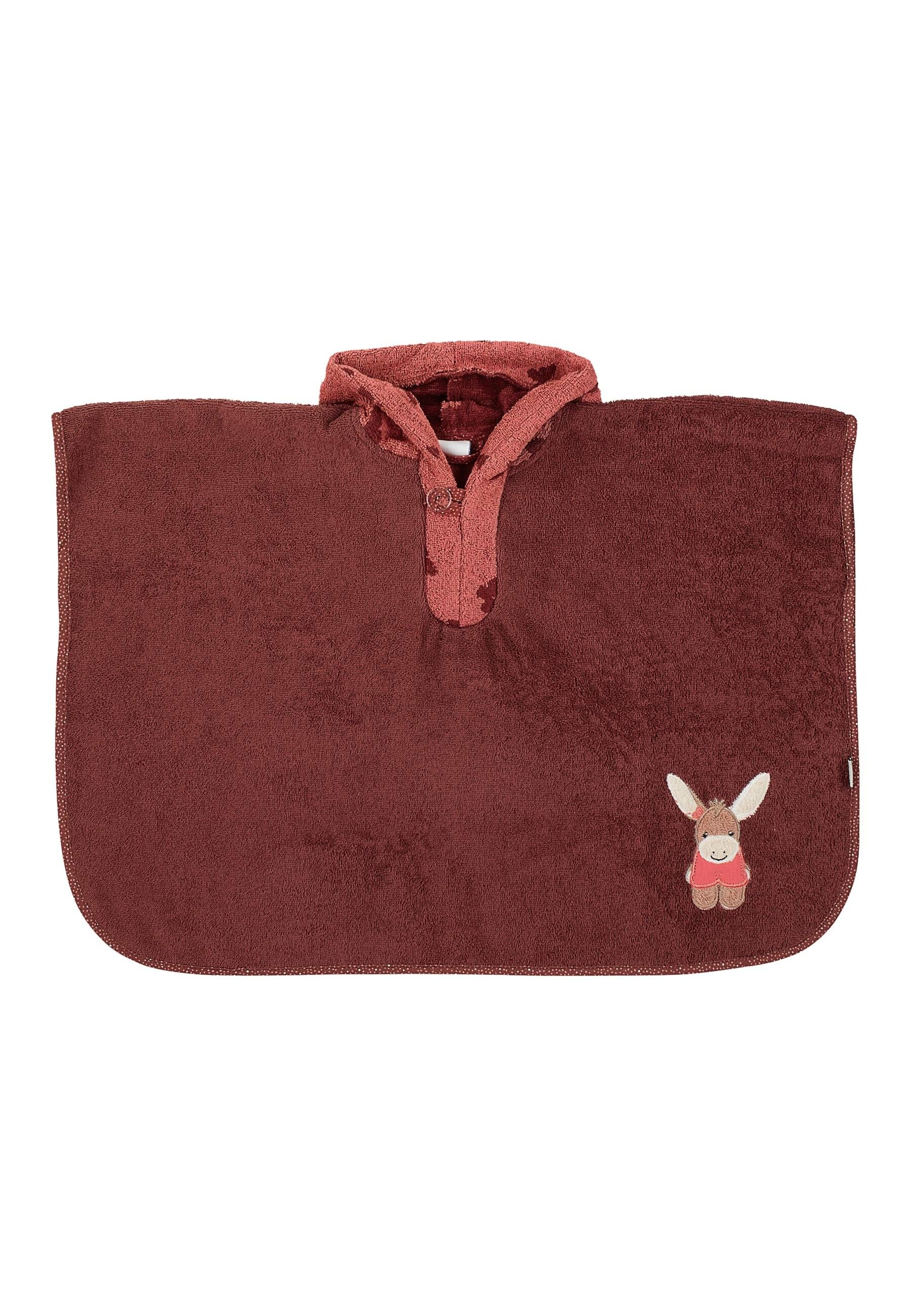 Sterntaler® Kapuzenhandtuch »Badeponcho ESEL Emmily«, (1 St.)