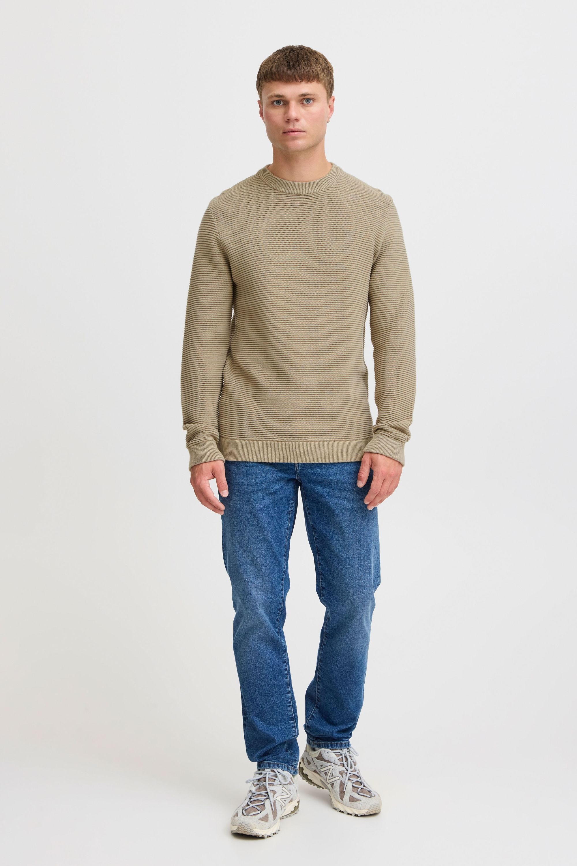 !Solid Strickfleece-Pullover »Strickpullover SDValencia«
