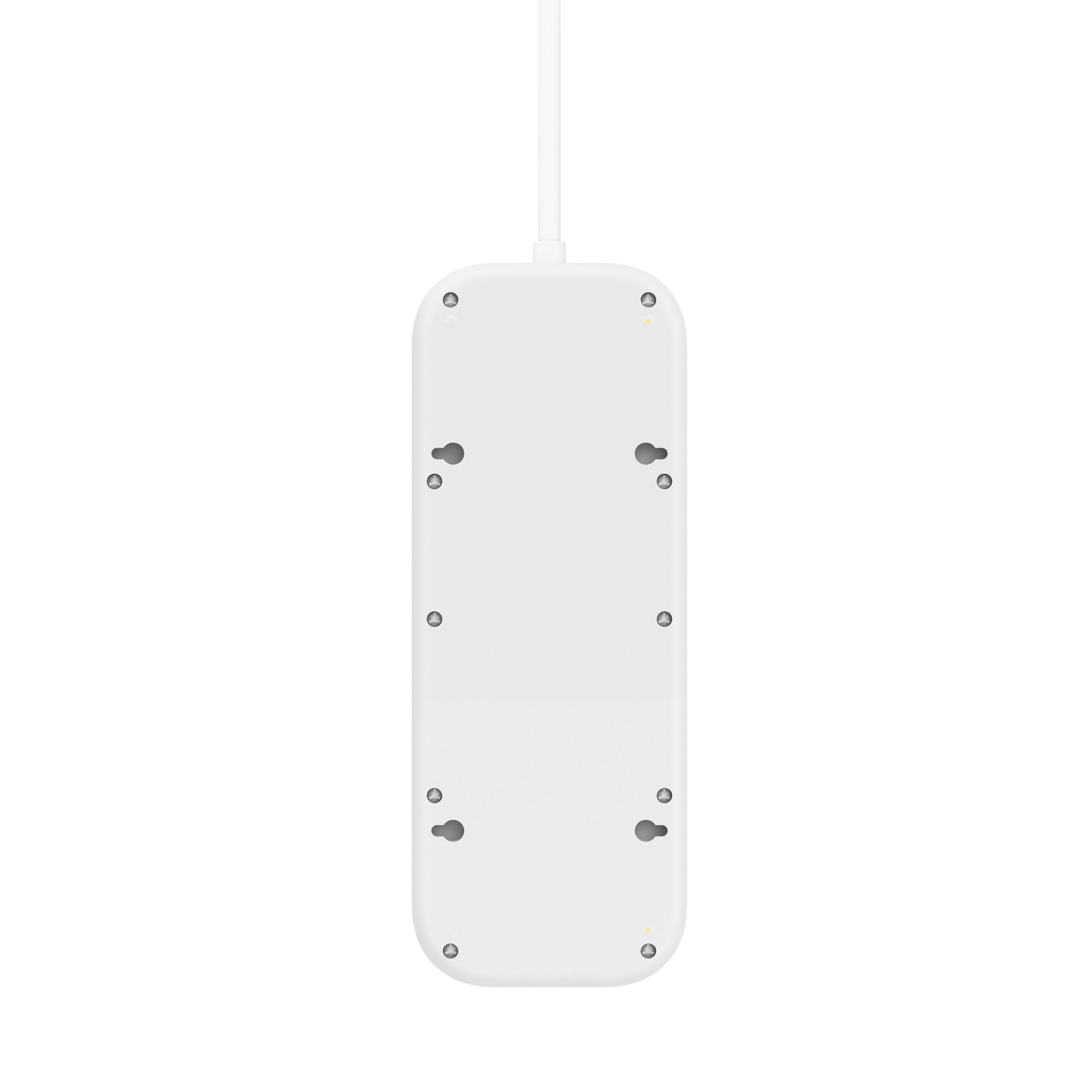 Belkin Steckdosenleiste »6-Fach Steckdosenleiste mit USB-A + USB-C Port, 650J, 18 W, 2 Meter«, 8-fach, (Ein- / Ausschalter Überspannungsschutz Kabellänge 2 m)