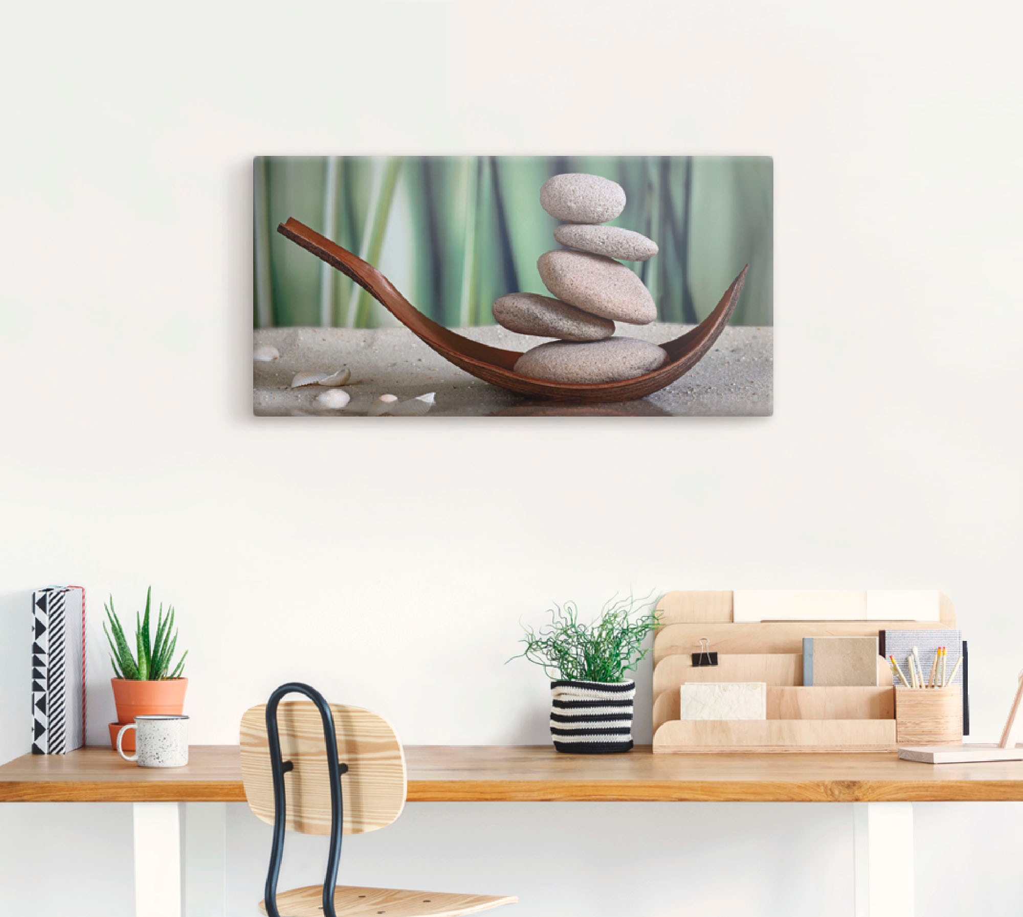 Artland Wandbild »Gleichgewicht«, Zen, (1 St.), als Leinwandbild, Poster, Wandaufkleber in verschied. Größen