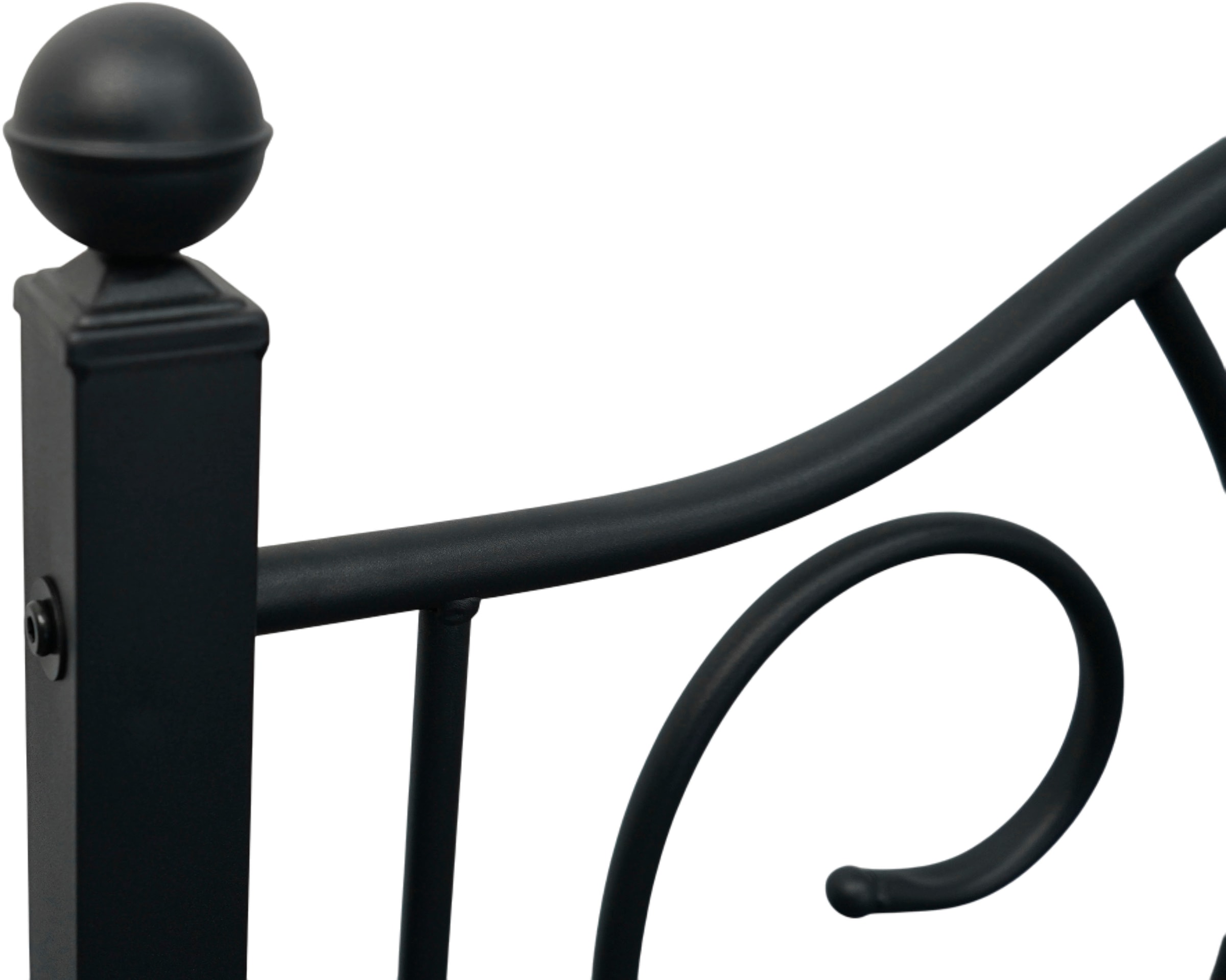 OTTO home Metallbett »LUND Landhausbett Bett Märchenbett Prinzessinbett« Träume wie im Märchen: Dein romantisches Metallbett in 2 Breiten