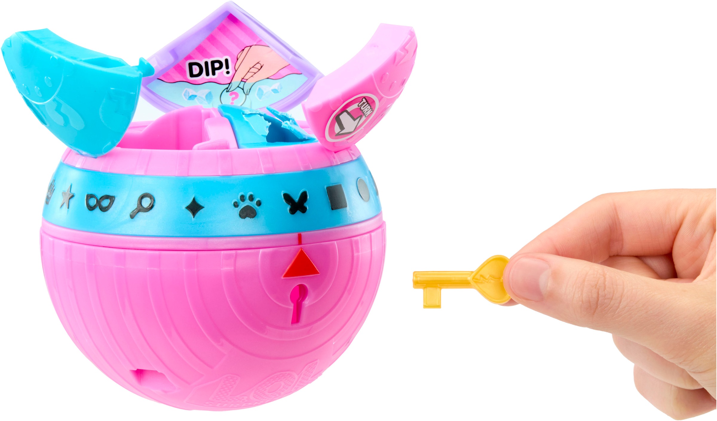 L.O.L. SURPRISE! Anziehpuppe »L.O.L. Surprise Eye Spy Tots«, mit magischem Farbwechsel; Lieferung erfolgt sortiert