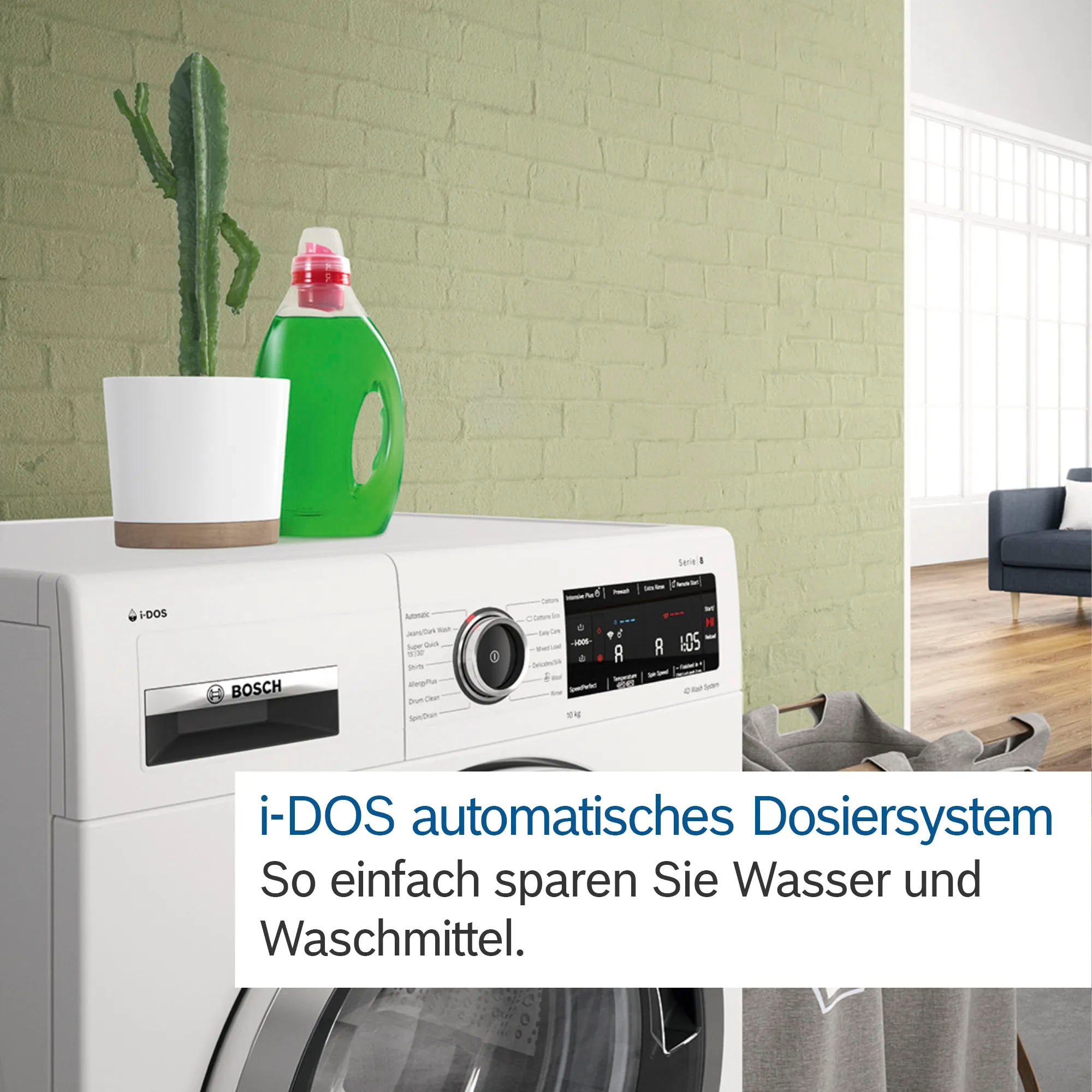 BOSCH Waschmaschine »WGG154A10«, WGG154A10, 10 OTTO U/min bei kg, 1400 online