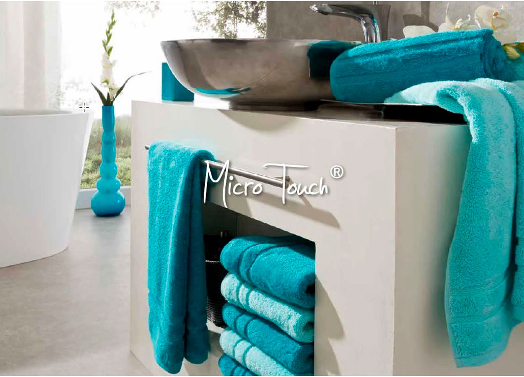 Egeria Handtücher »Micro Touch«, (2 St., 2er Set Handtücher 50 x 100 cm), Streifenbordüre, extrem saugfähig & flauschig, 100% Baumwolle
