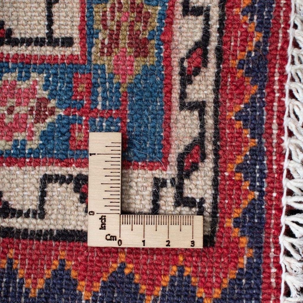 morgenland Wollteppich »Hamadan Medaillon 130 x 95 cm«, rechteckig