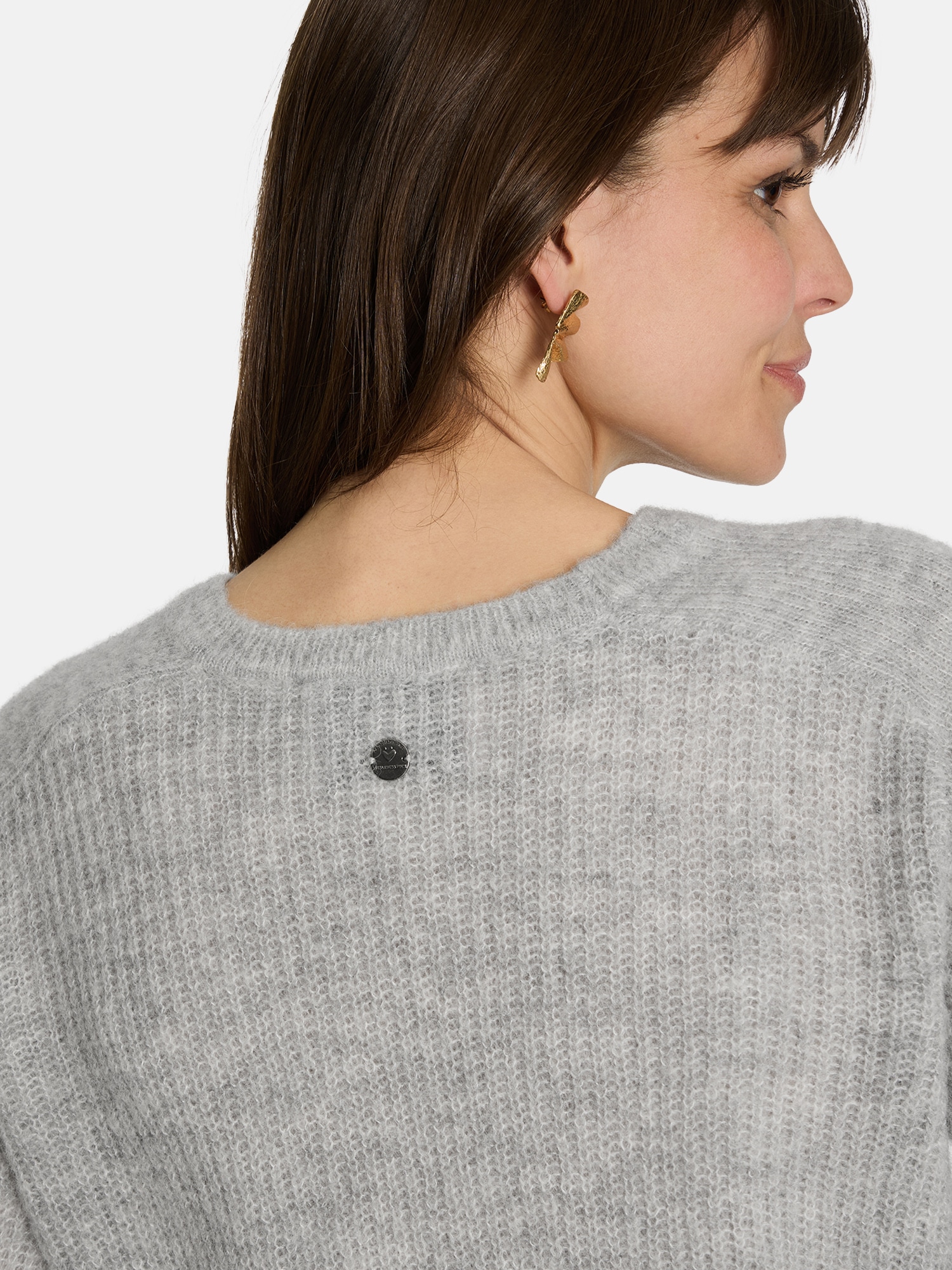 Lieblingsstück Strickpullover »Babro«, Rundhals mit Alpakawolle