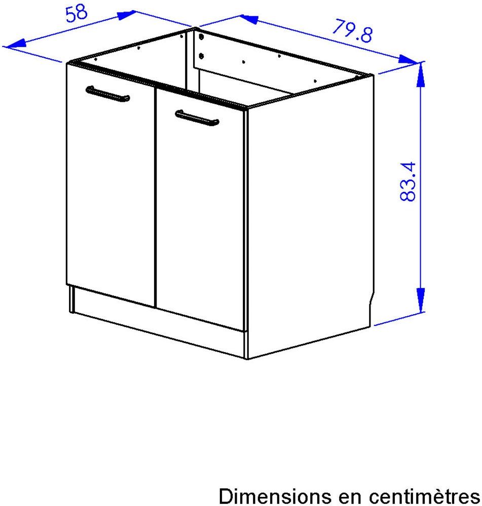 Gami Küchenzeile »Set A B180 ALPAGA« Set,  Sehr praktisch und funktional.