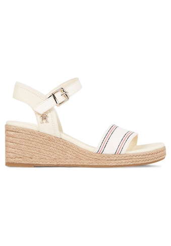 Keilsandalette »SHIRTING WEDGE SANDAL«