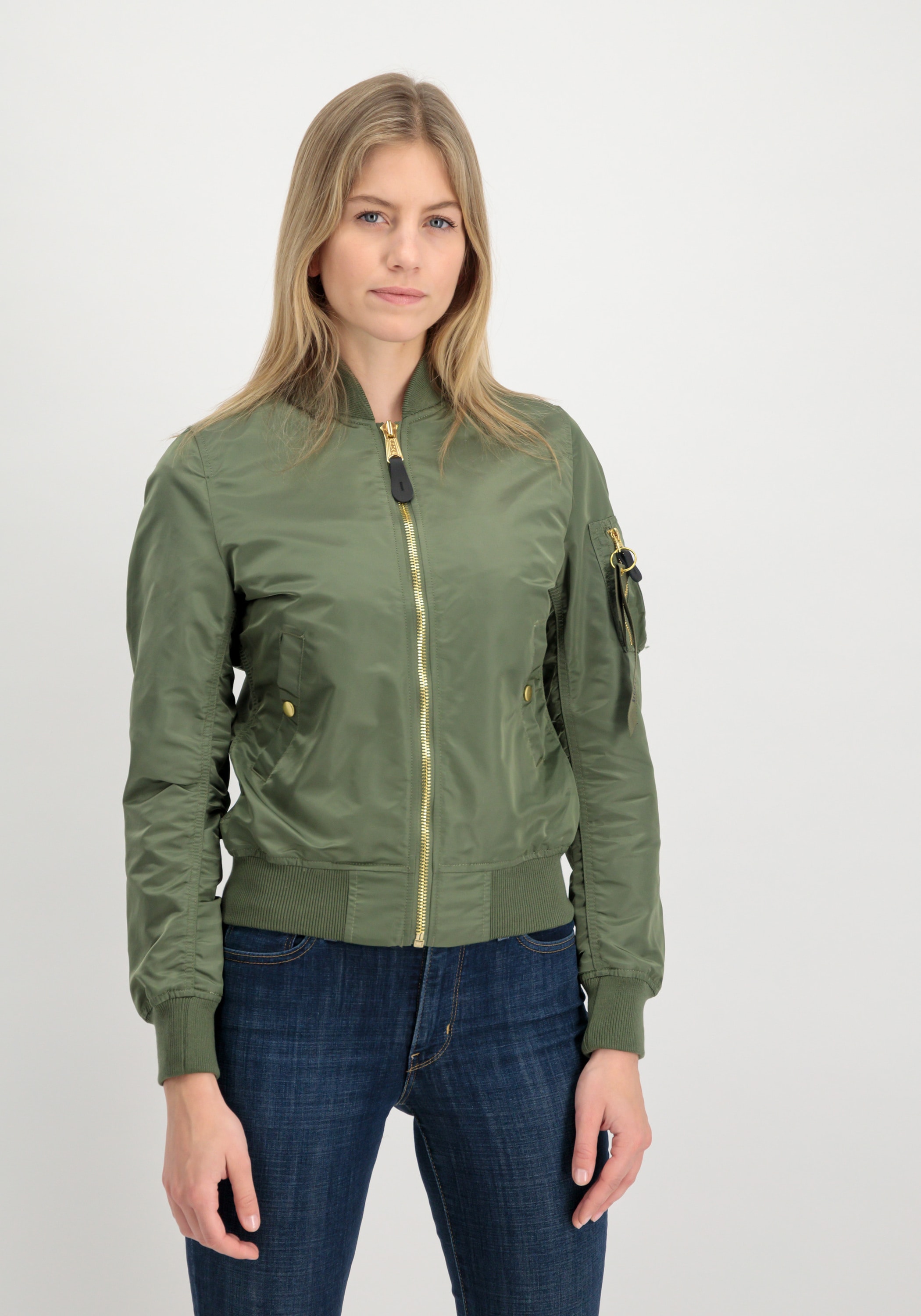 Alpha Industries Bomberjacke »Alpha Industries Women - Bomber Jackets MA-1 VF LW Wmn«