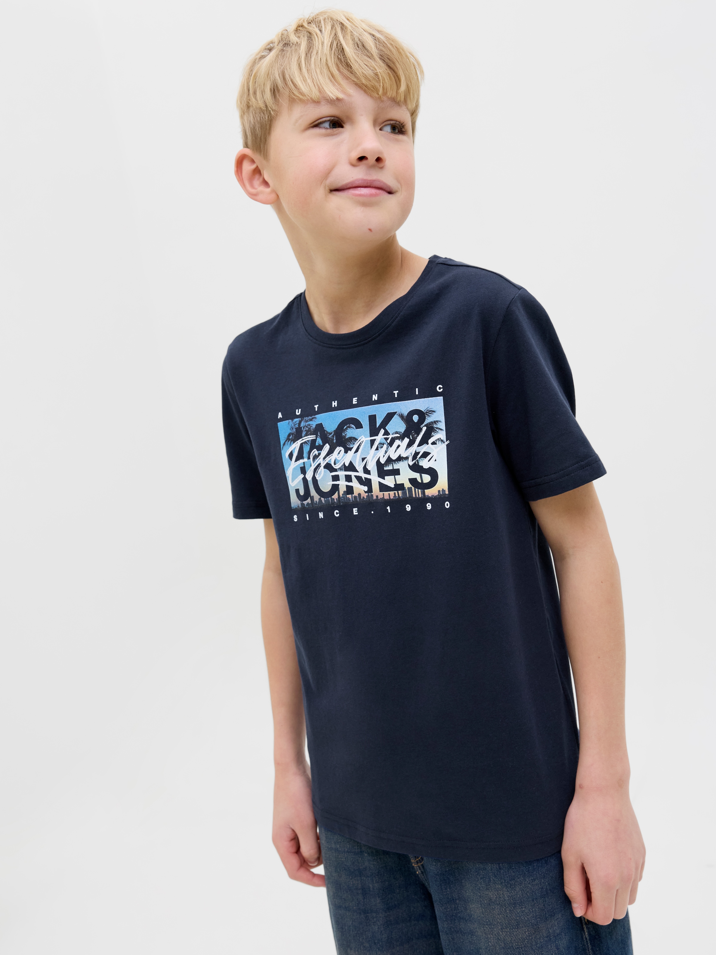 Jack & Jones Junior T-Shirt »JJCOLTON PHOTOPRINT TEE SS CREW NE JNR«