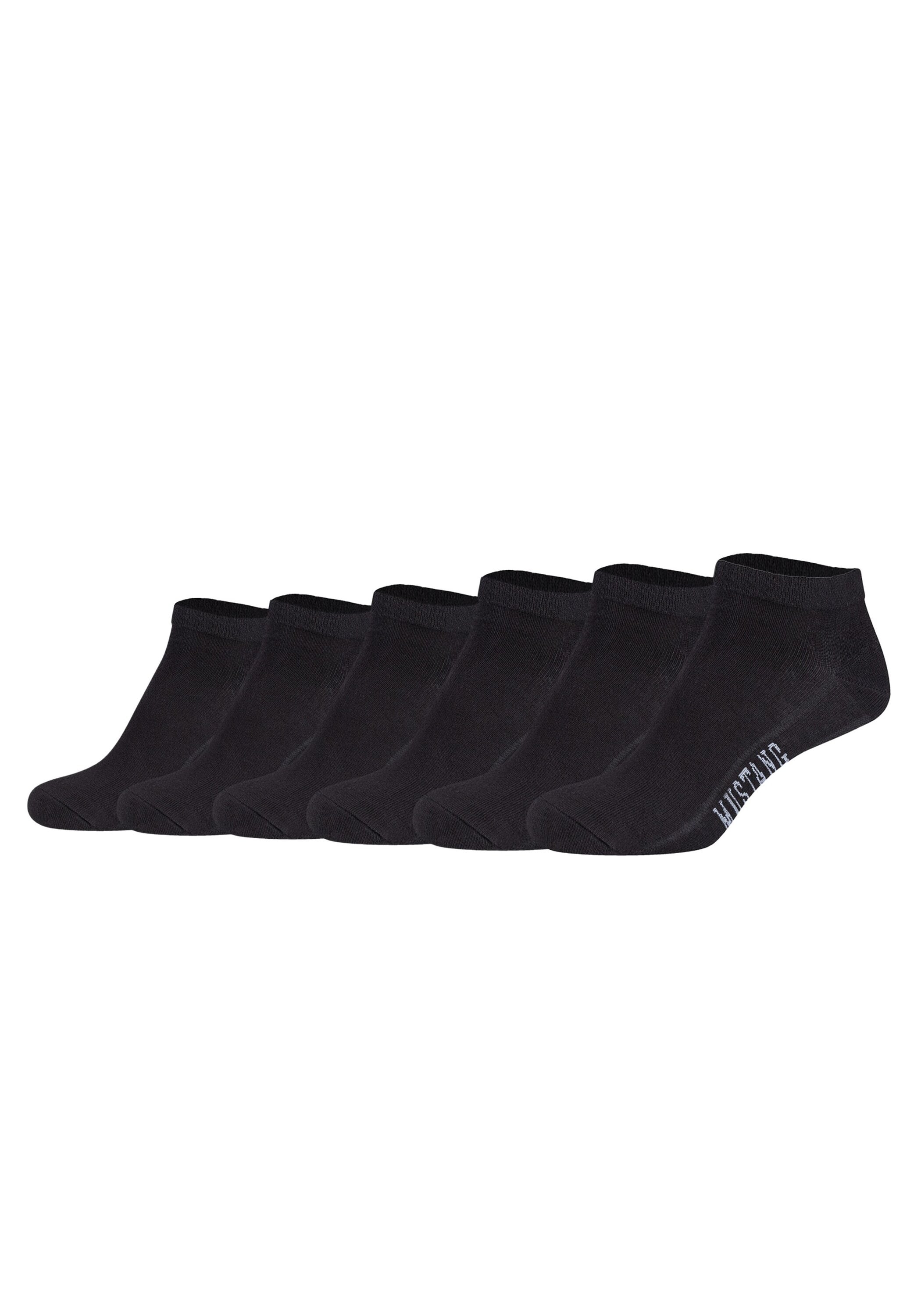 MUSTANG Sneakersocken »Socken Casual Organic Cotton Sneaker 6-Pack 6er Pack« 6 Paar tlg.