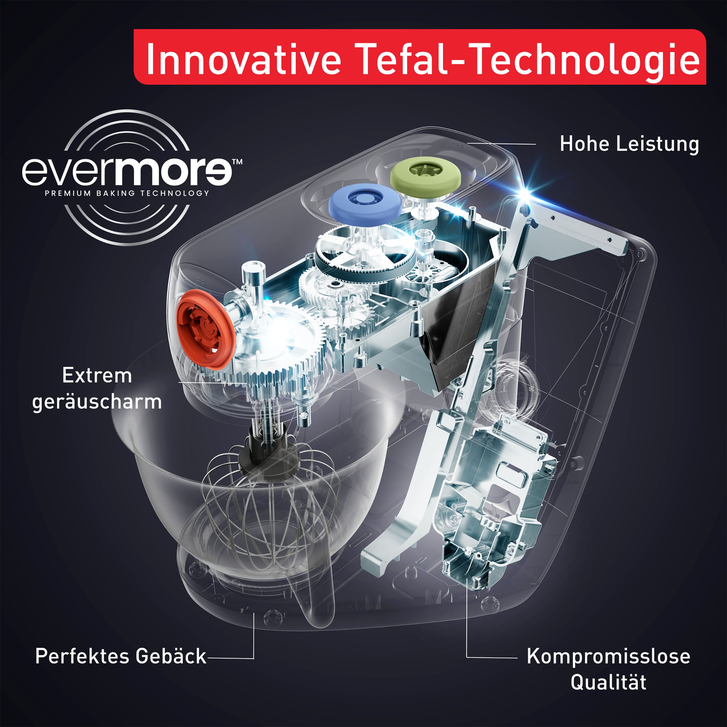 Tefal Küchenmaschine »QB9008 Coach«, 8 Automatikprogramme, personalisiertes Erlebnis, leiser Motor