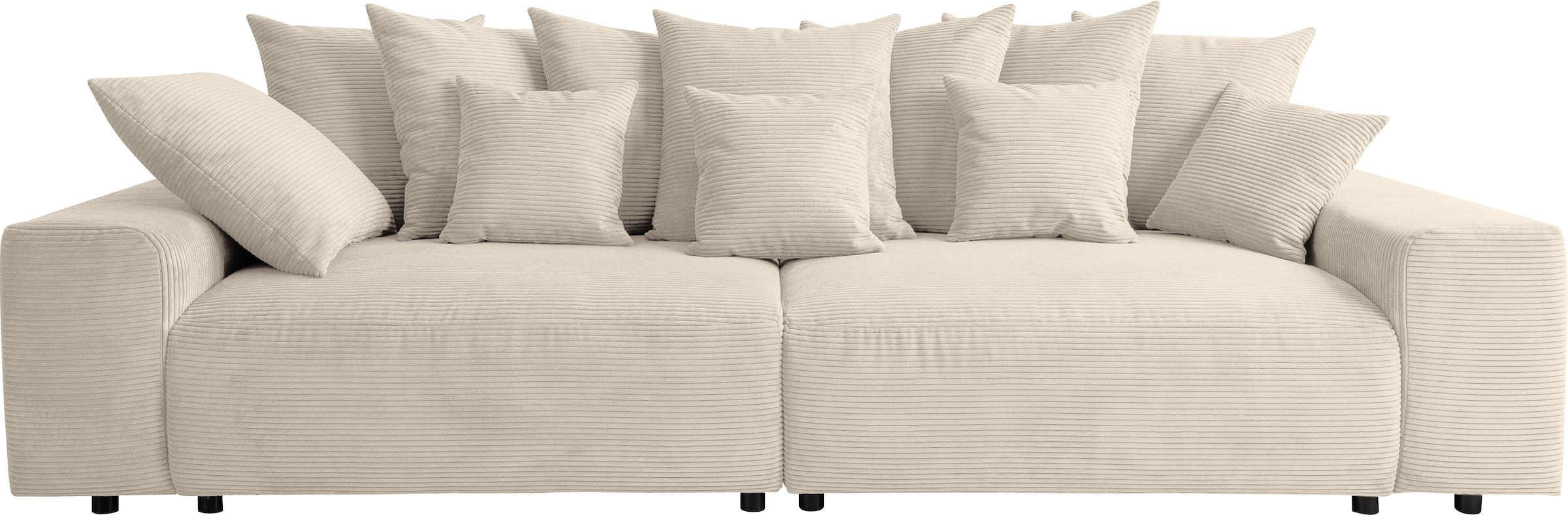 WERK2 Big-Sofa »Maxi, 290 cm breit, viel Platz auf diesem Mega Sofa« Cord, XXL