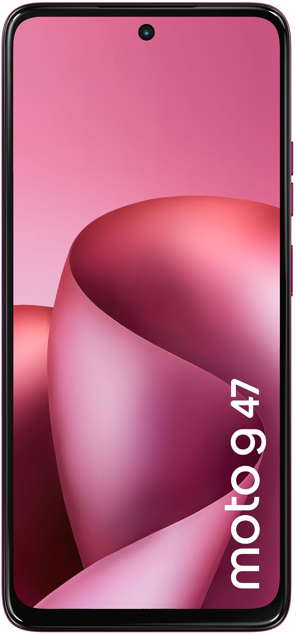 Motorola Smartphone »moto g47 128 GB« PANTONE® Fuchsia Red