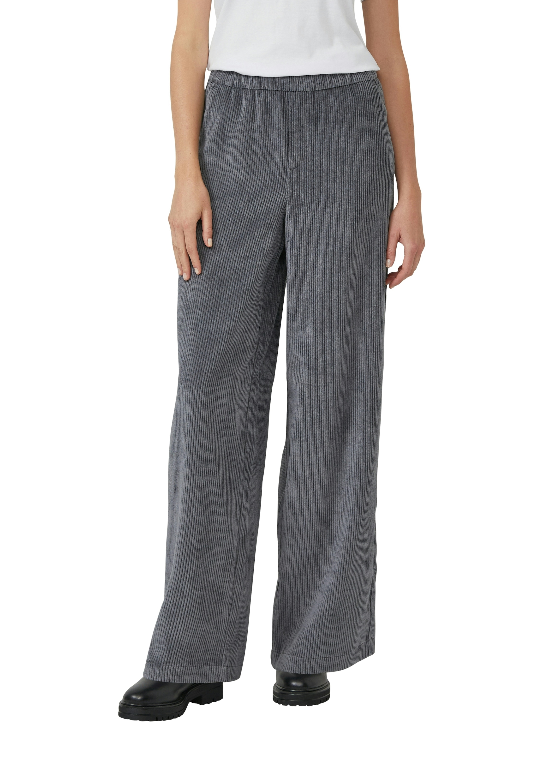 s.Oliver Cordhose  mit Elastikbund und Wide Leg