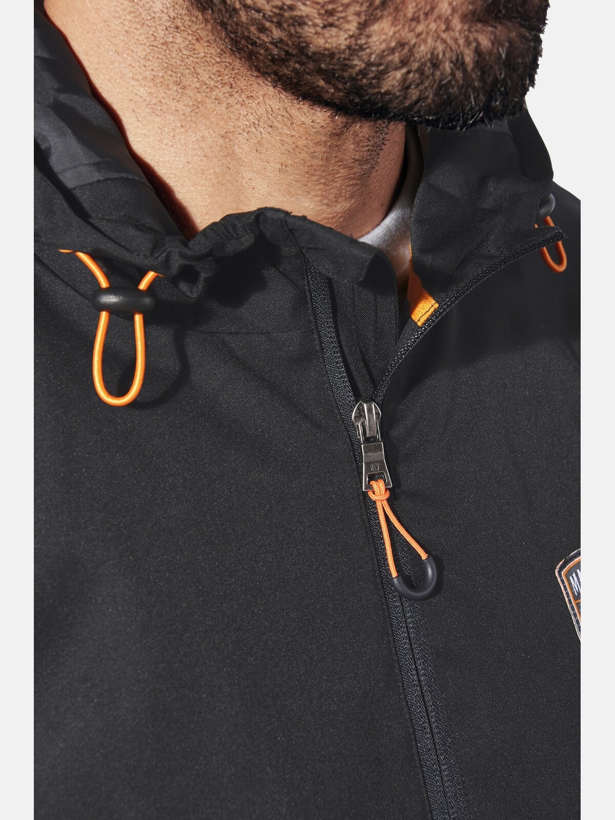Jan Vanderstorm Softshelljacke »Funktionsjacke EELANTE«, (1 St.), mit lässiger Kapuze