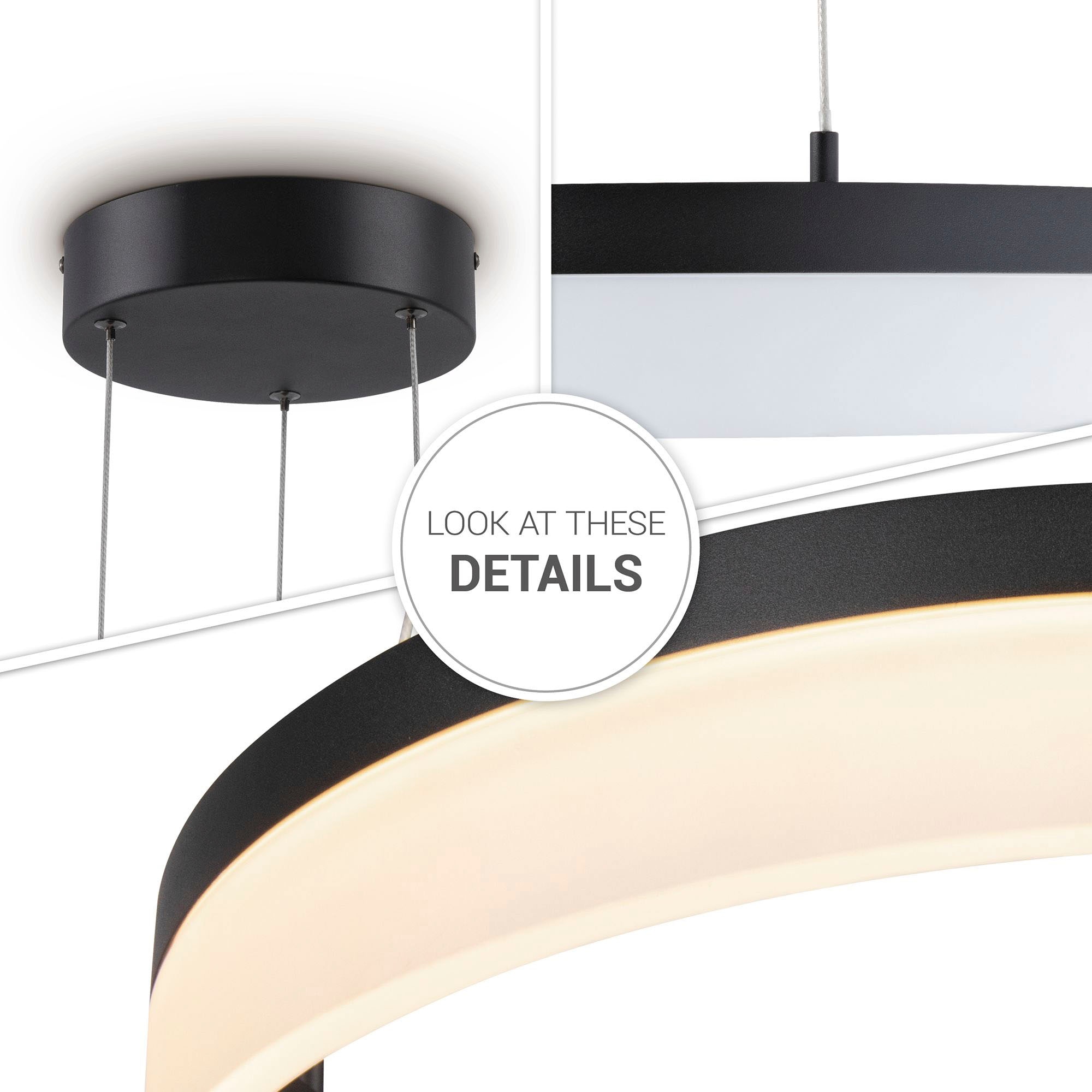 Paco Home Pendelleuchte »ELLA« Warmweiß