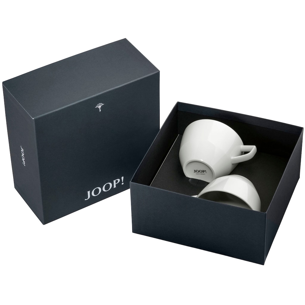 Joop! Tasse »JOOP! SINGLE CORNFLOWER«, (Set, 2 tlg.)