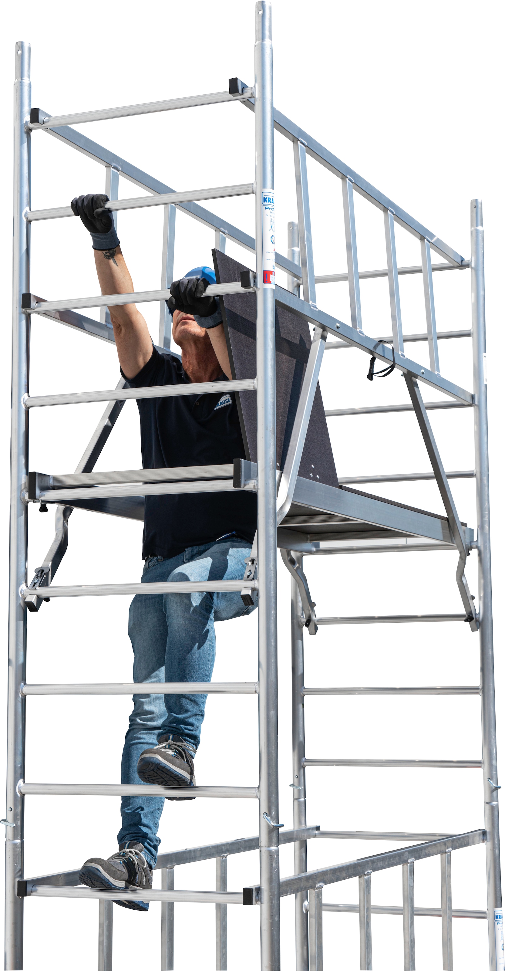 KRAUSE Fahrgerüst »ProTec XS Alu-FaltGerüst«, Arbeitshöhe: 2,9 Meter