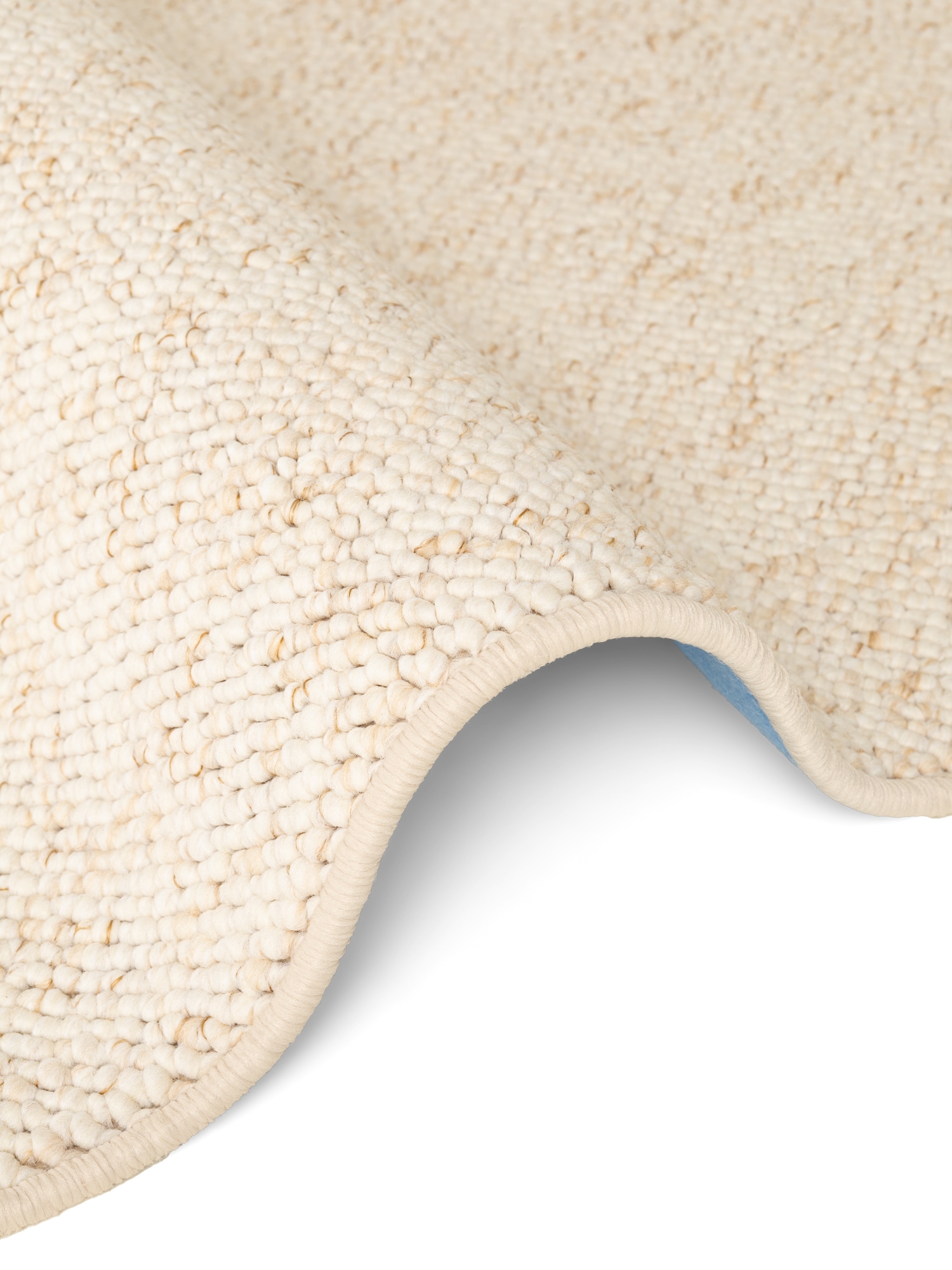 HANSE Home Teppich »Wolly 2« rechteckig 12 mm Höhe Flachgewebe, Läufer, Skandi, Woll-Optik, Esszimmer, Wohnzimmer, Flur