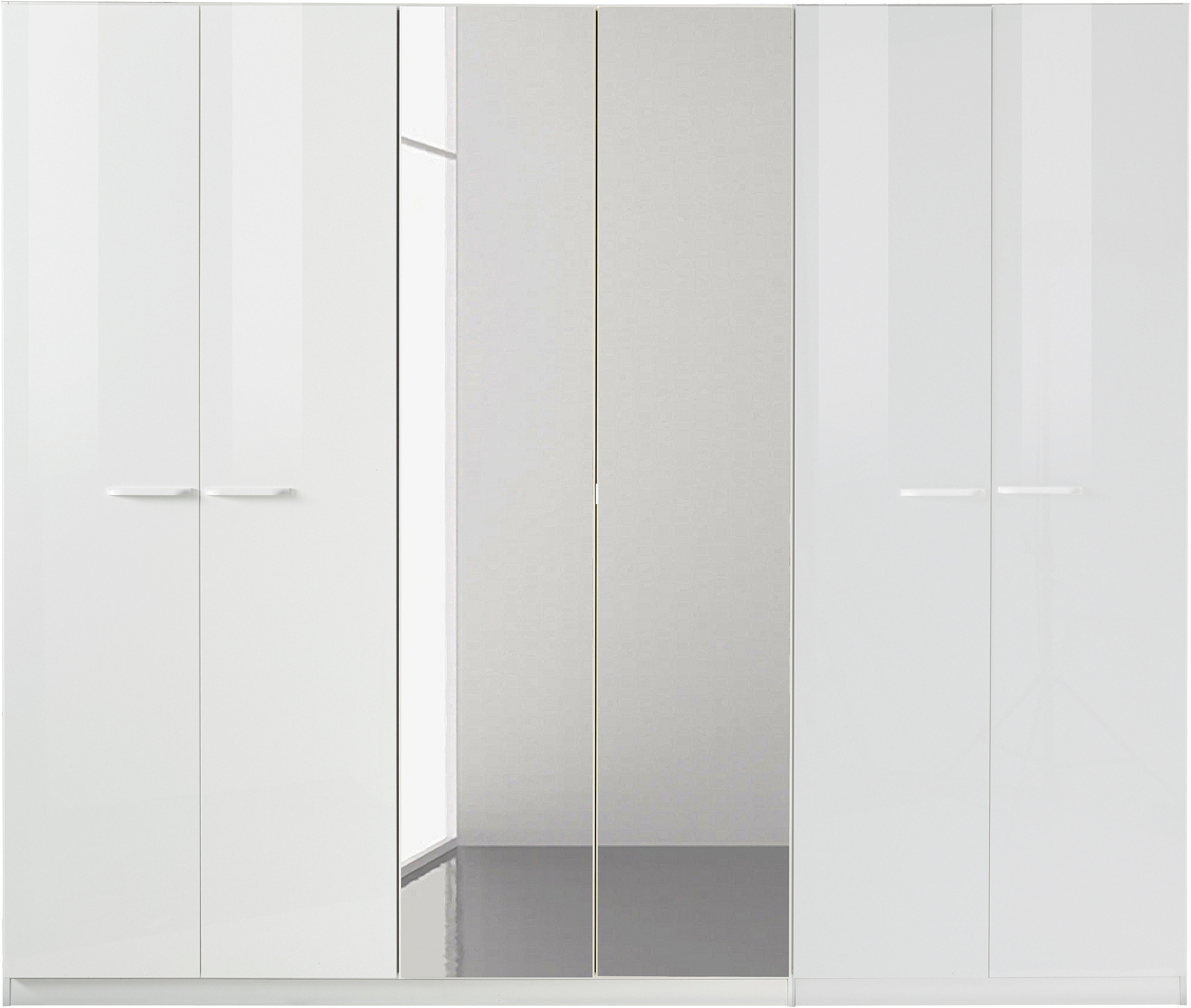 rauch Drehtürenschrank »Kleiderschrank Schrank Garderobe TOPSELLER OTELI inkl. Inneneinteilung«, mit zusätzlichen Einlegeböden, optional mit Spiegel MADE IN GERMANY