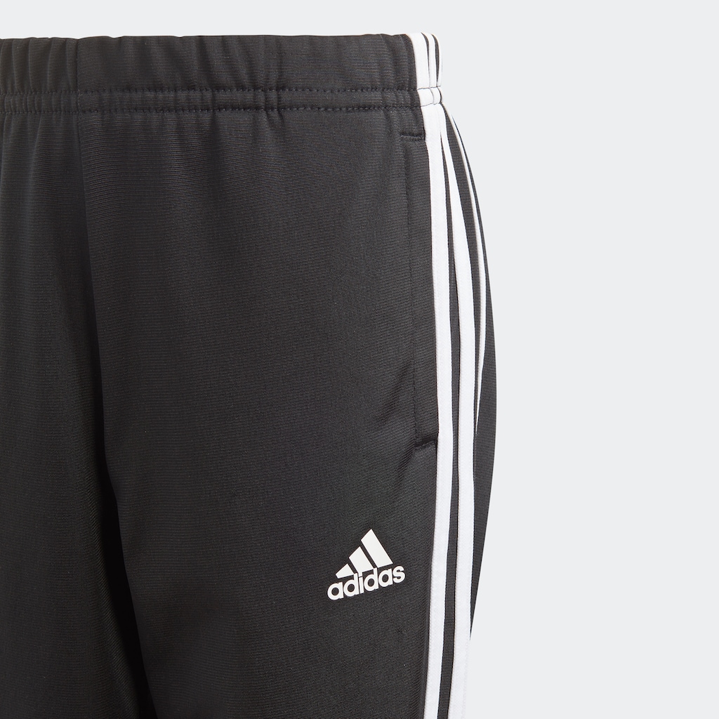 adidas Sportswear Trainingsanzug »ESSENTIALS 3-STREIFEN SHINY«, (2 tlg.)