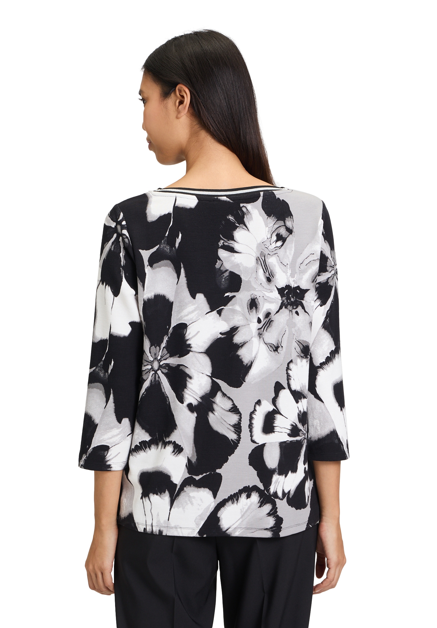 Betty Barclay Sweatshirt »Sweatshirt mit Rippenstruktur«