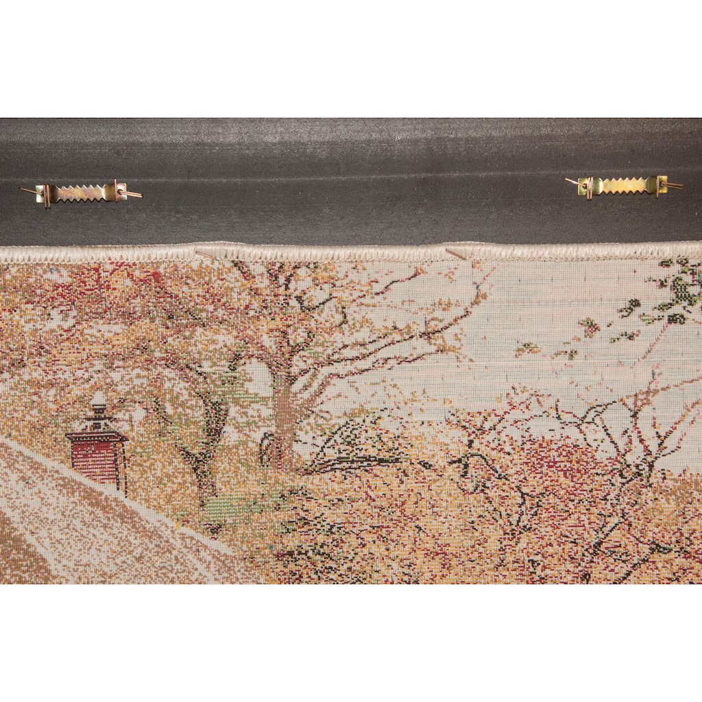 morgenland Wandteppich »Bild-Teppich Figurativ 104 x 65 cm«, rechteckig