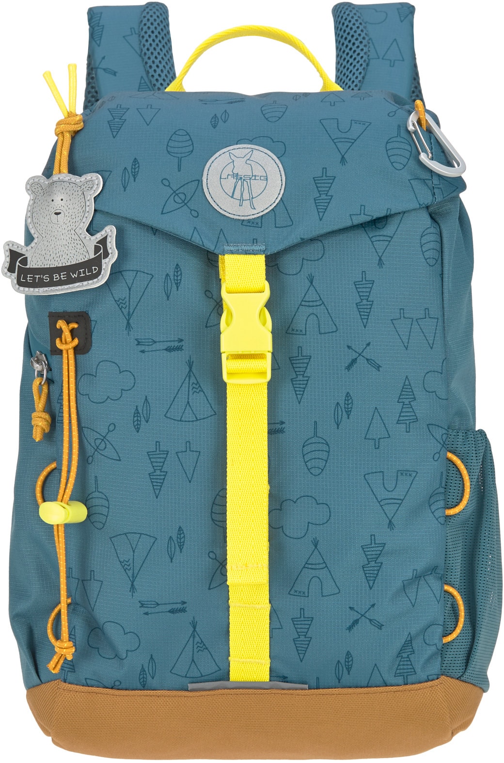 Kinderrucksack »Adventure, Blue, Mini Backpack«, Reflektoren, inkl. Sitzunterlage;...