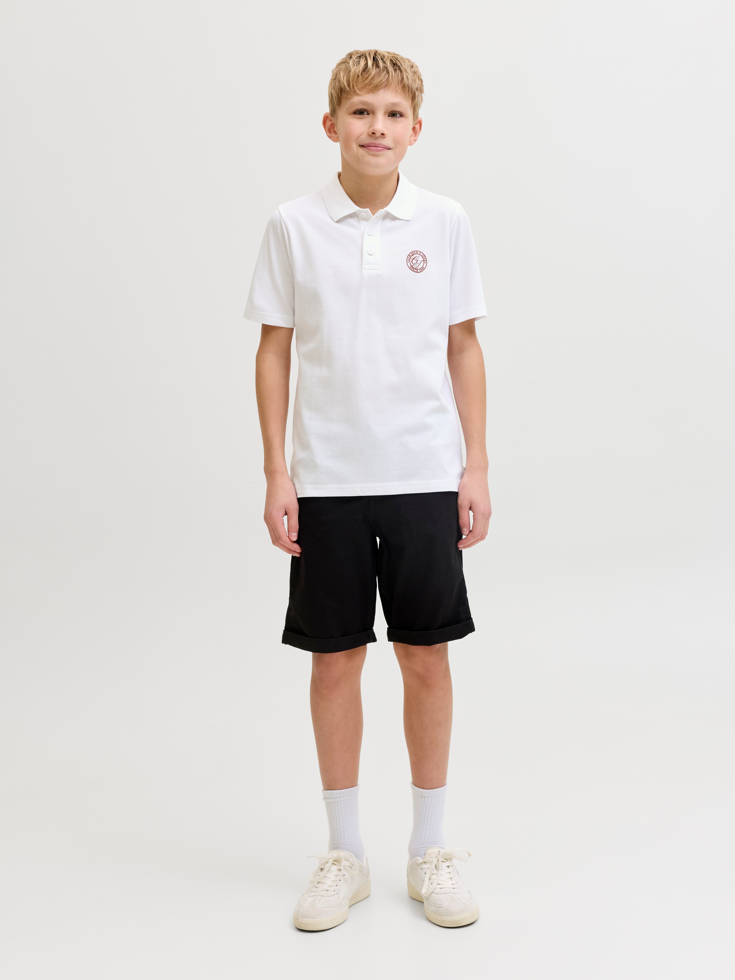 Jack & Jones Junior Poloshirt »JJALLIANCE POLO SS JNR« mit Knopfleiste