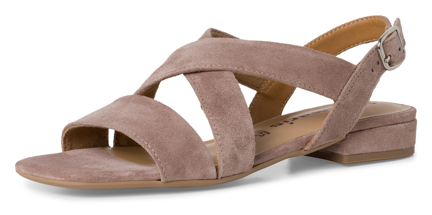 Sandalette, Sommerschuh, Sandale, Blockabsatz, mit Touch it Ausstattung