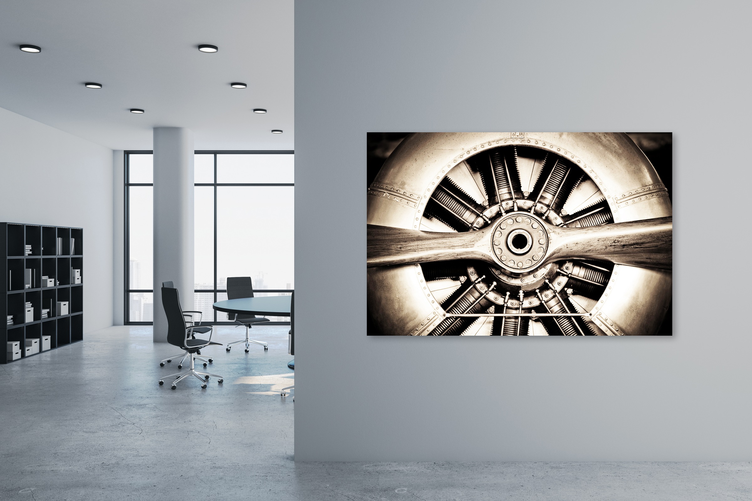 queence Leinwandbild »Julian«, Abstrakt-Abstrakte-Kunst-Modern, (1 St.), Akustikbild mit sehr guten Schallabsorptions-Eigenschaften