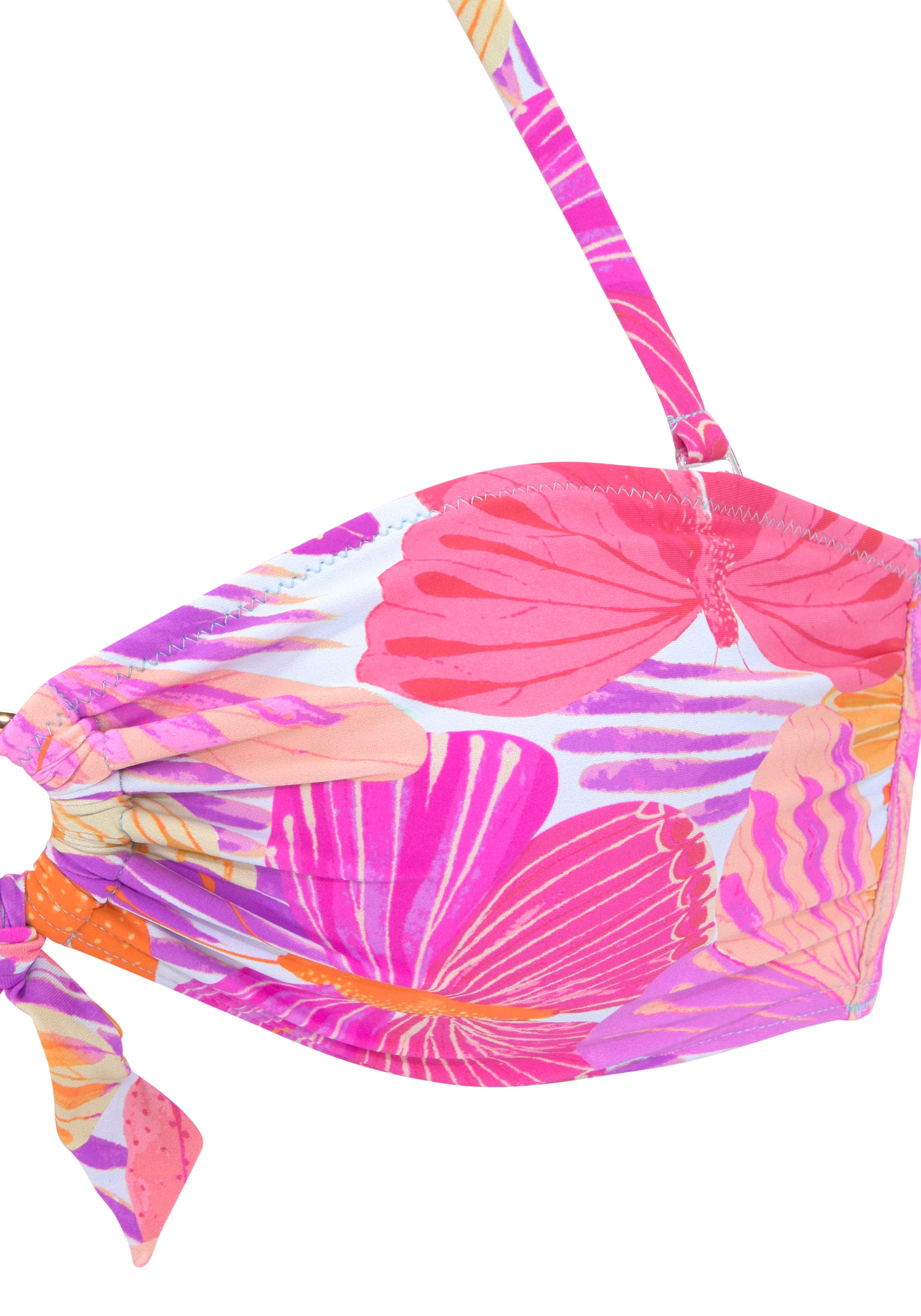 Sunseeker Bandeau-Bikini-Top »Butterfly«, mit Zierring