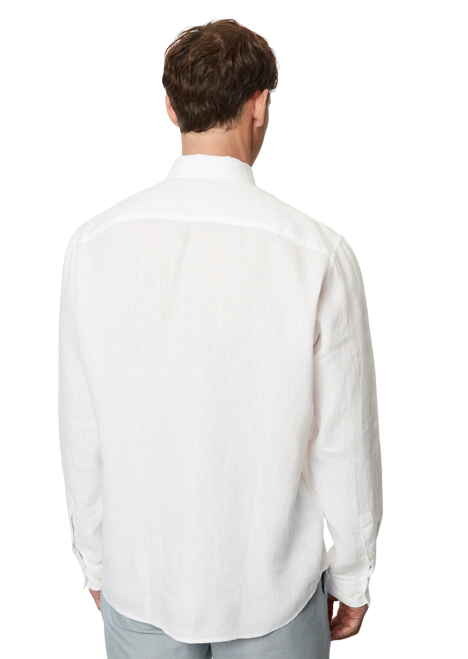 Marc O'Polo Leinenhemd, im klassisch cleanen Look
