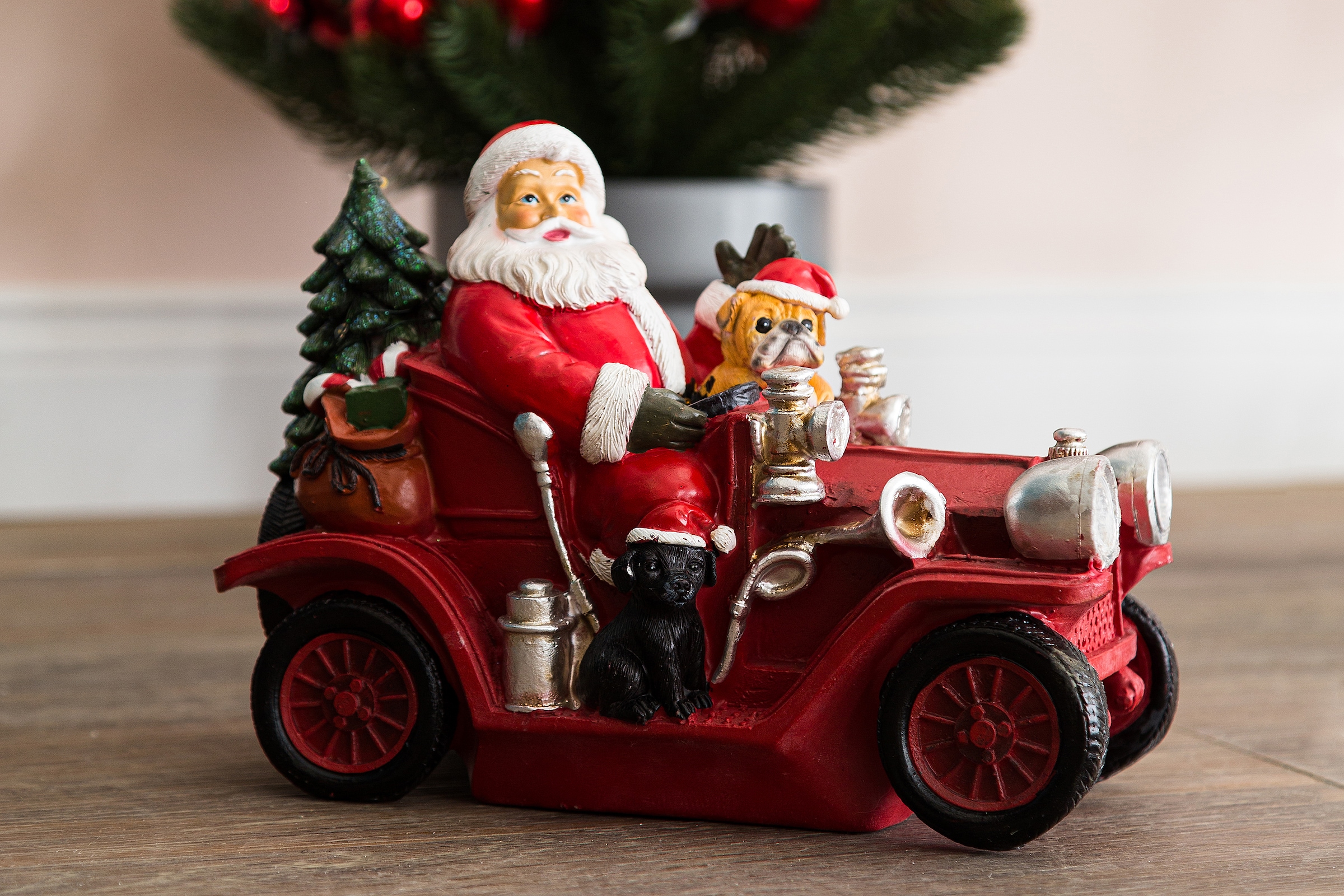 cm im Weihnachtsfigur Accessoires St.), (1 Myflair ca. 18 & »Weihnachtsdeko Shop Auto, Höhe rot«, OTTO Möbel Online bestellen im