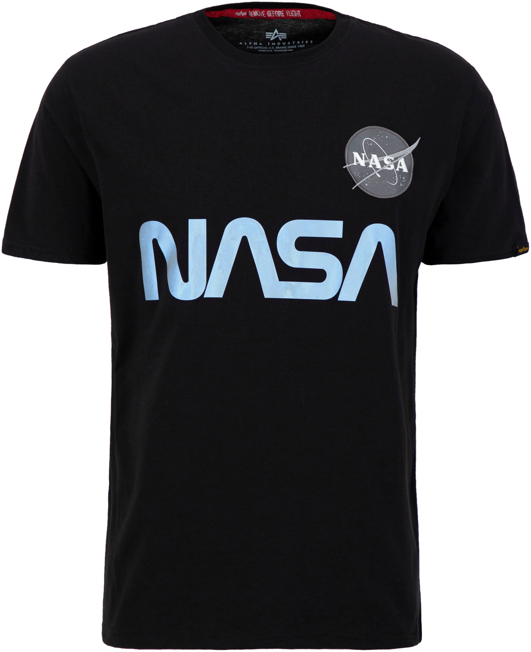 Alpha Industries Rundhalsshirt »Nasa Reflective Tee«