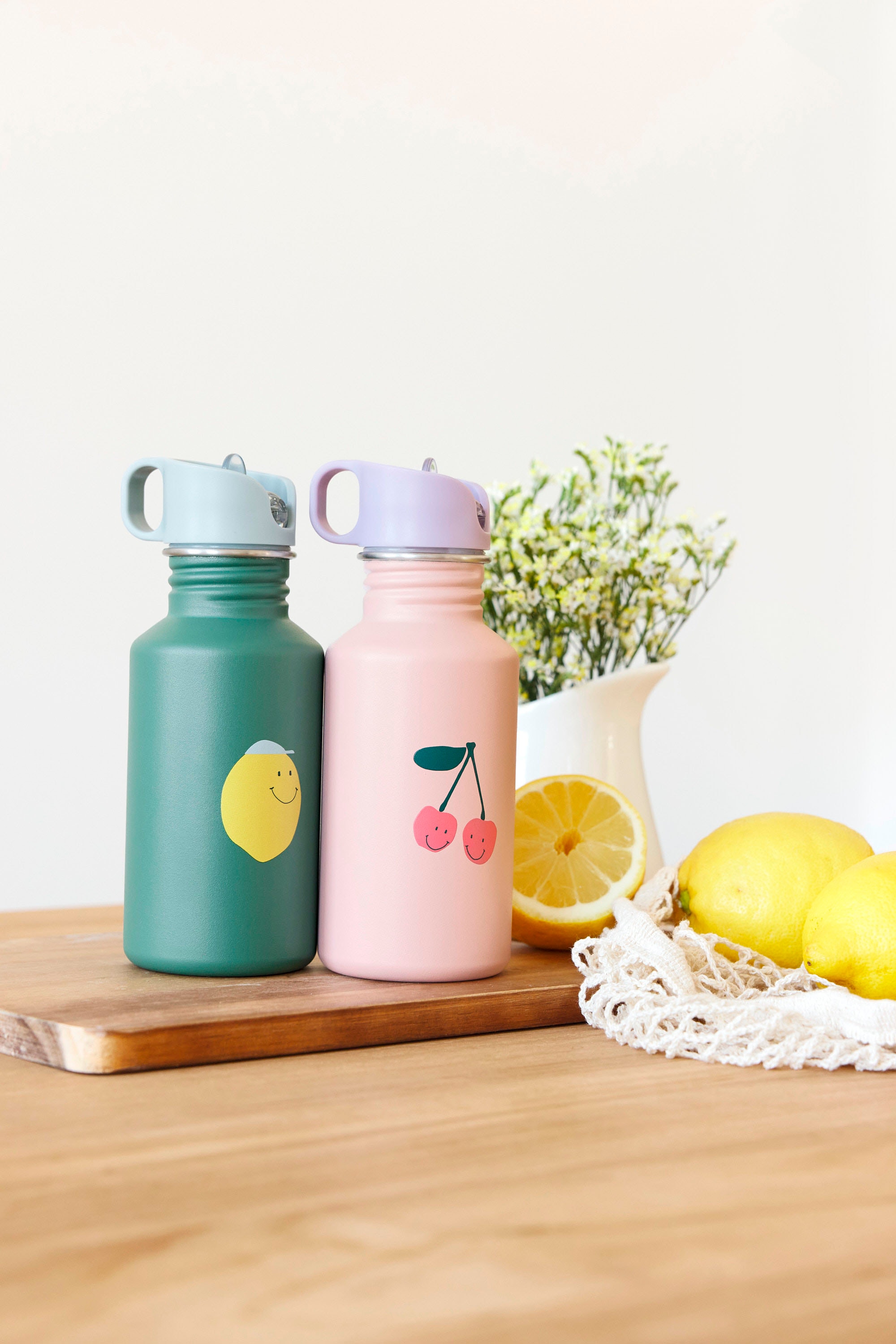 LÄSSIG Trinkflasche »Happy Fruits Kirsche« inkl. Sportverschluss