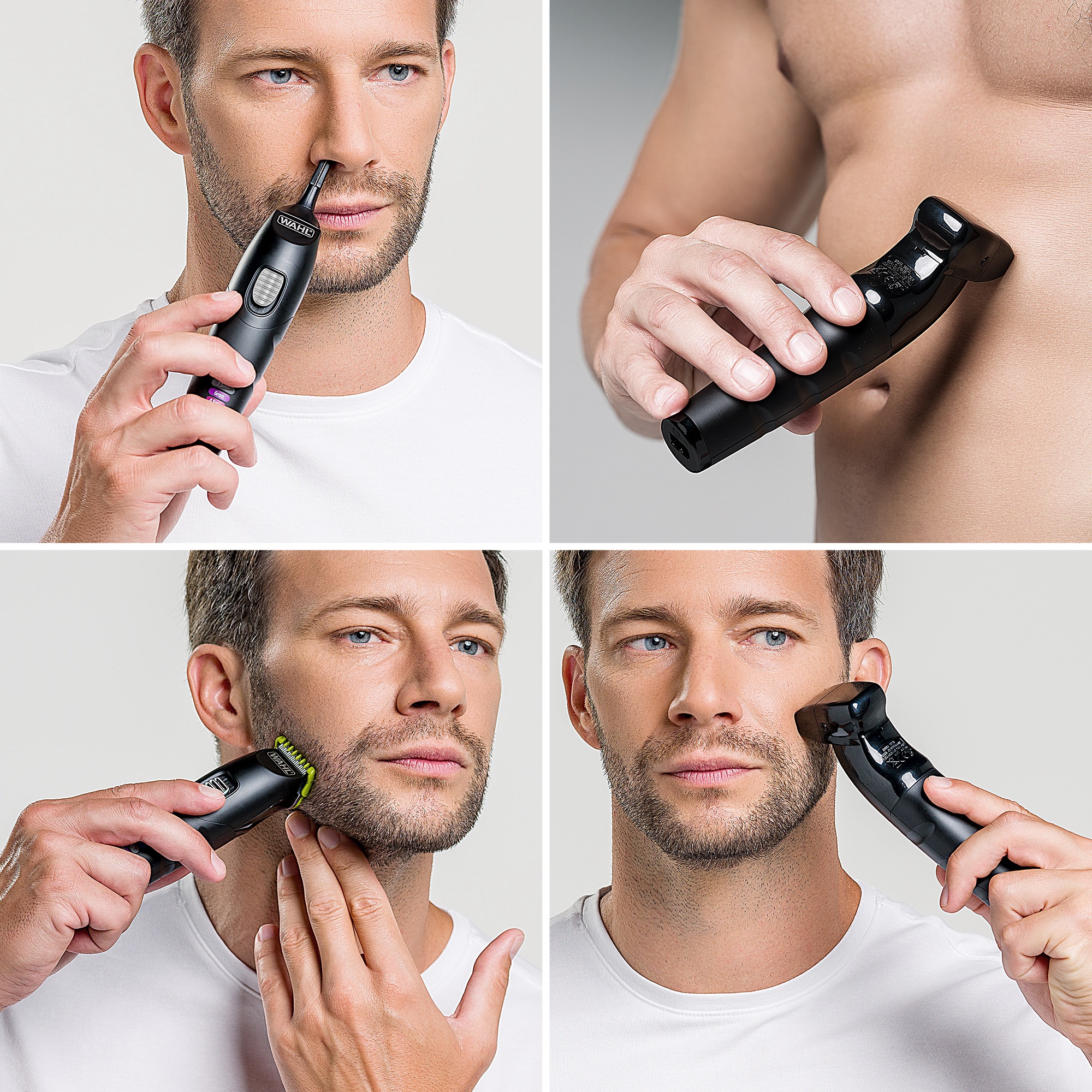 Wahl Multifunktionstrimmer »Color Trim Advanced«, 13 Aufsätze, Farbcodierte Aufsteckkämme, Lithium-Ionen-Technologie, USB Aufladung