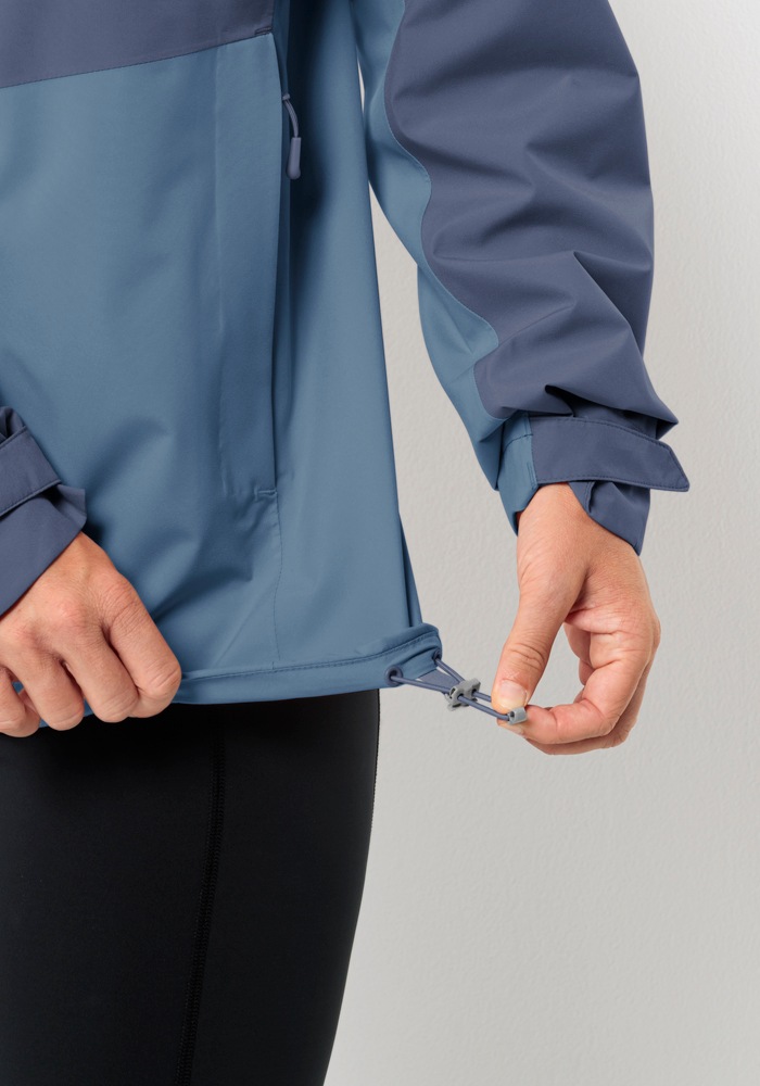 Jack Wolfskin Outdoorjacke »WEILTAL 2L JKT W«, mit Kapuze