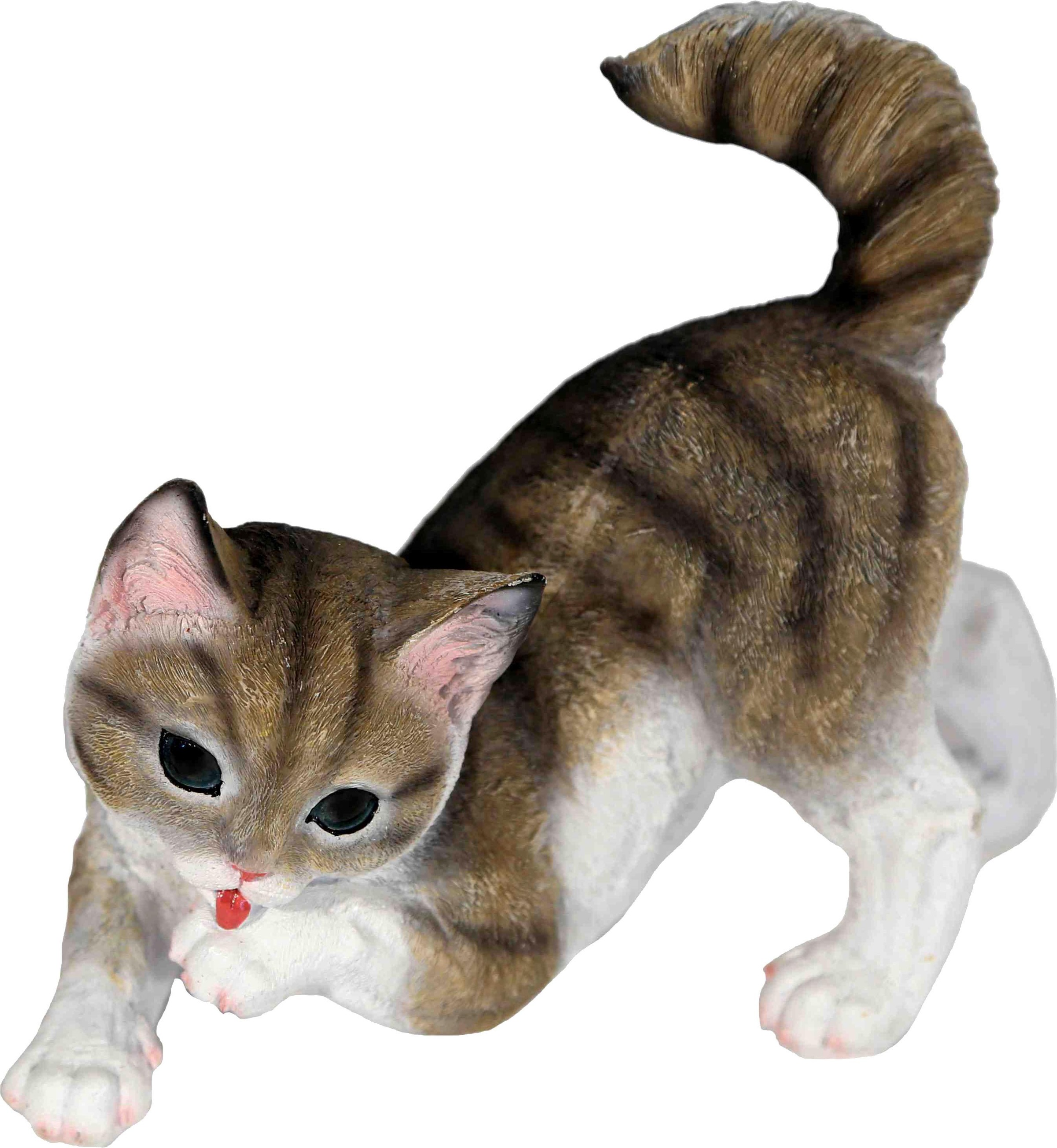 Casa Collection by Jänig Tierfigur »Katze grau, schwarz gestreift«