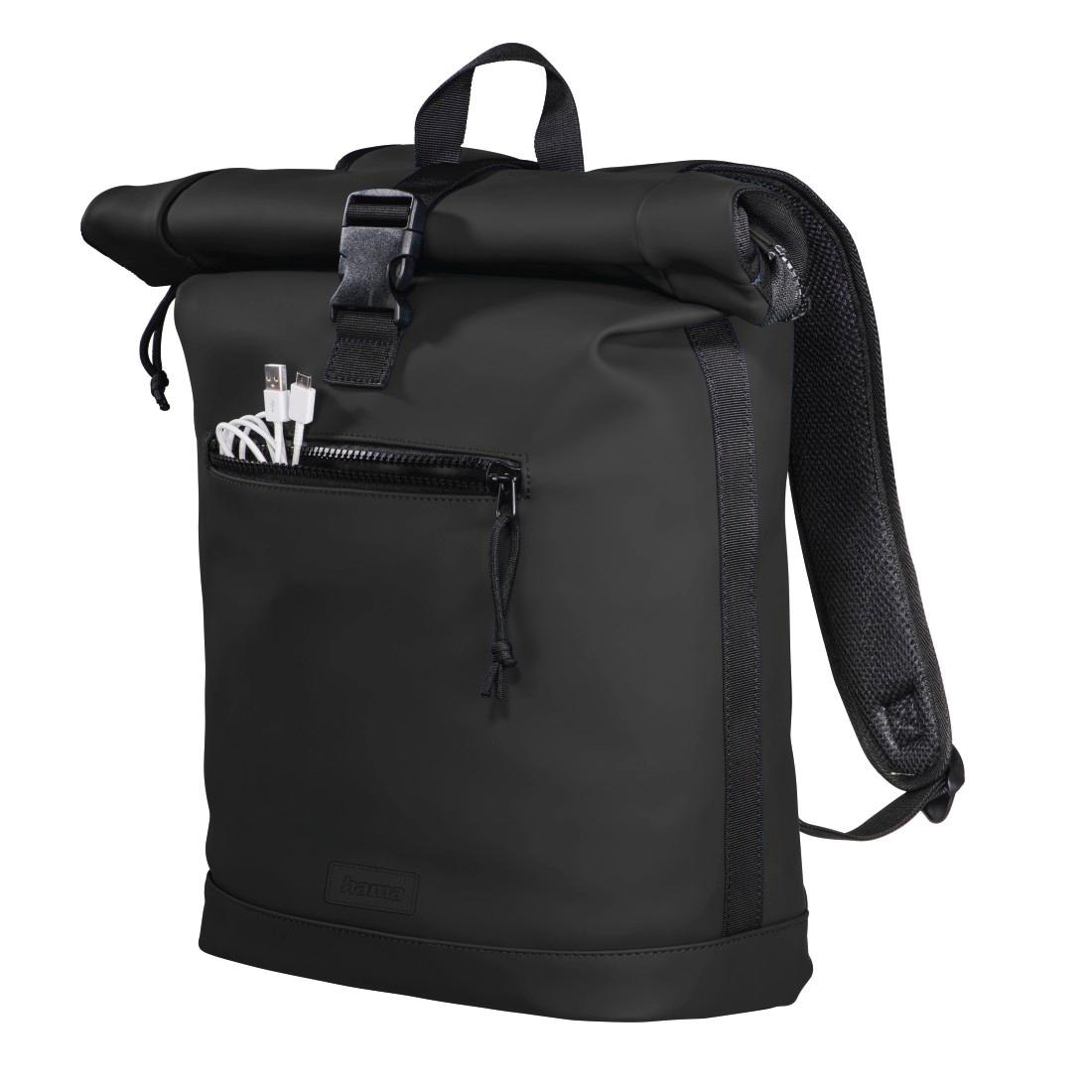 Hama Notebook-Rucksack »Laptop-Rucksack "Merida", Roll-Top, bis 40 cm (15,6")«