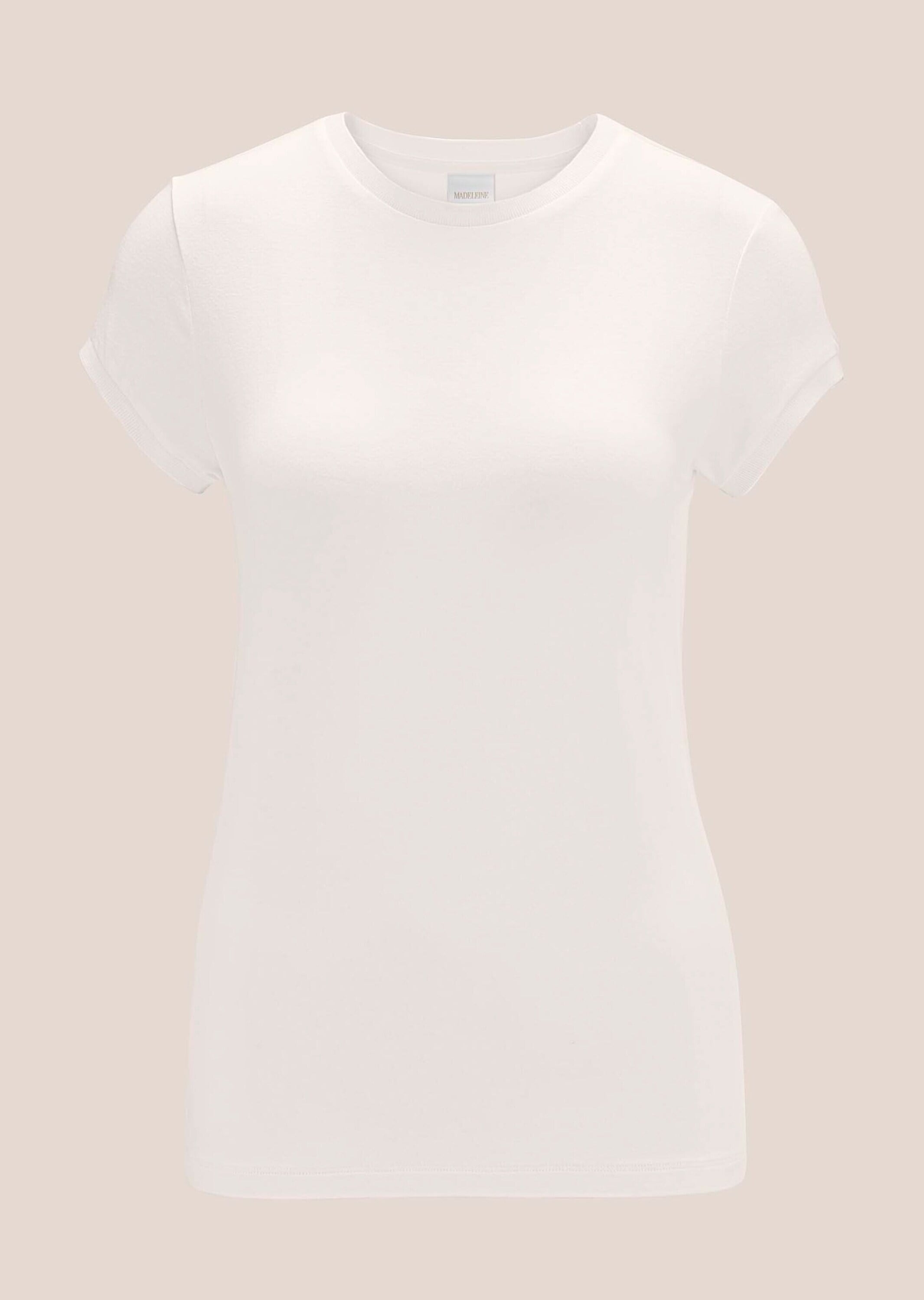 MADELEINE Kurzarmshirt »Jerseyshirt Kurzarm Jersey Basicoberteil« angenehme Stretchqualität