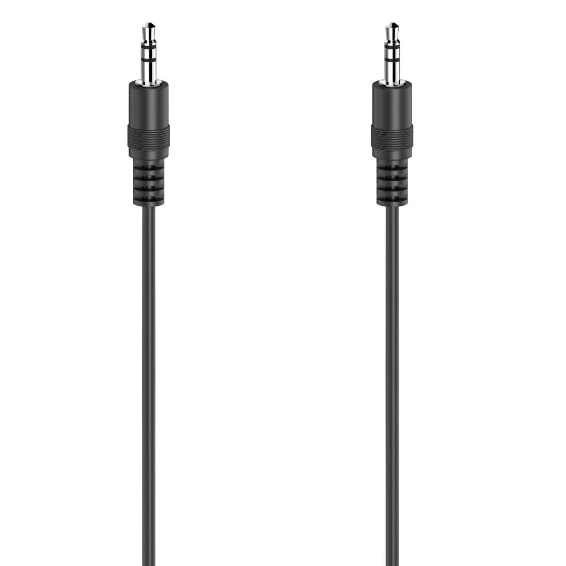 Audio-Kabel »Audio-Kabel 3,5-mm-Klinken-St.-3,5-mm-Klinken-St., Stereo 0,5m«,...