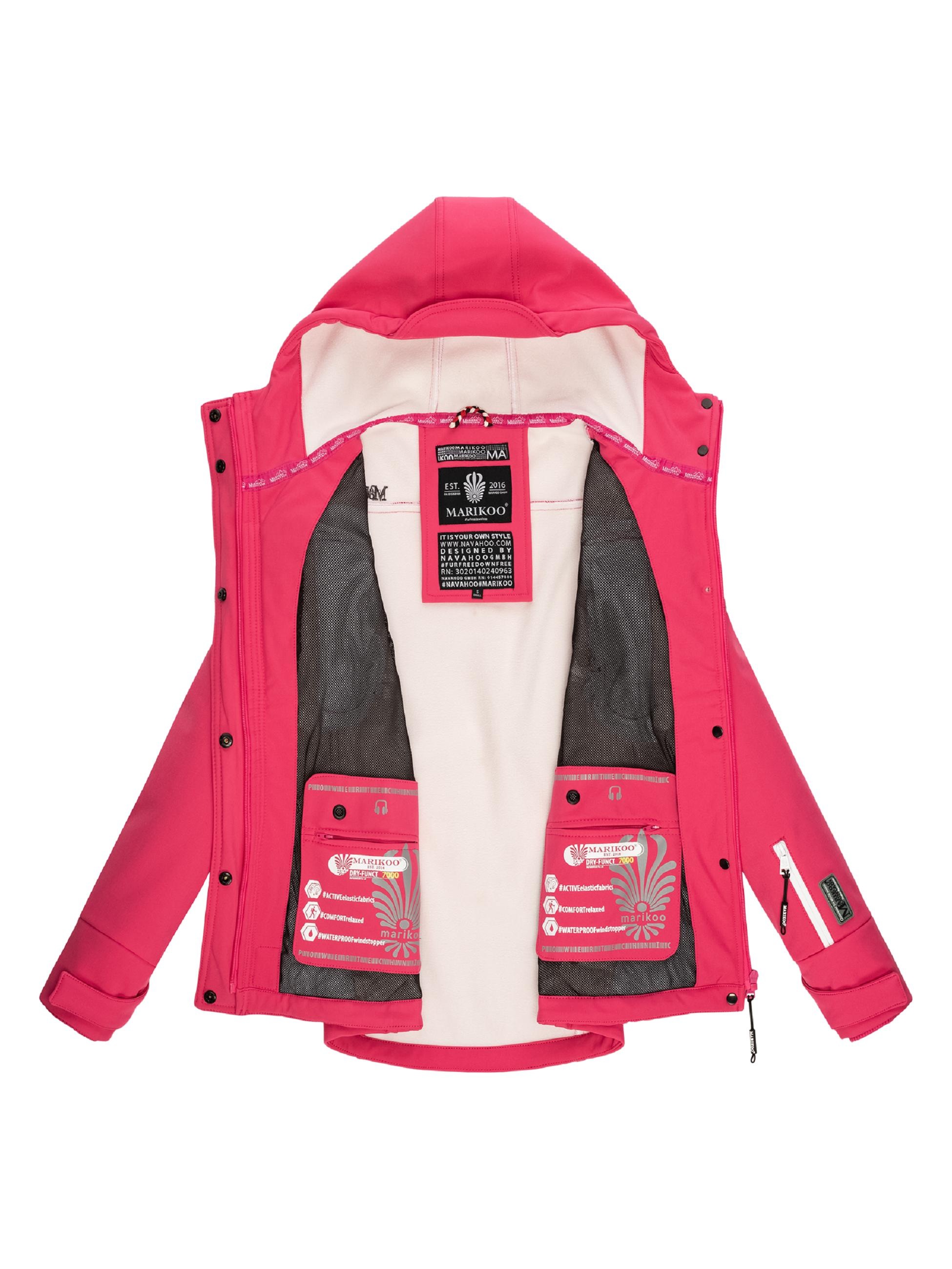 Marikoo Funktionsjacke »Übergangsjacke Kleinezicke«, mit Kapuze