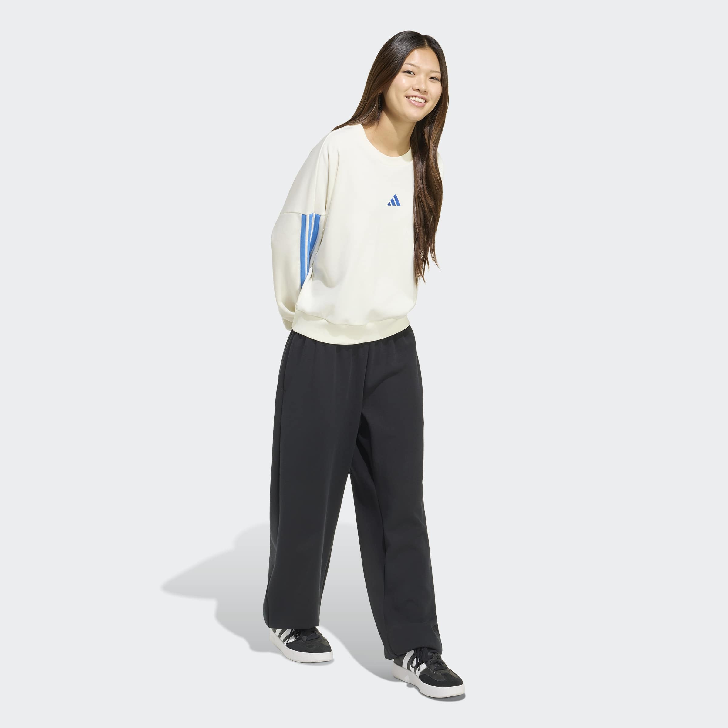 adidas Sportswear Sweatshirt »ESSENTIALS 3-STREIFEN FRENCH TERRY«
