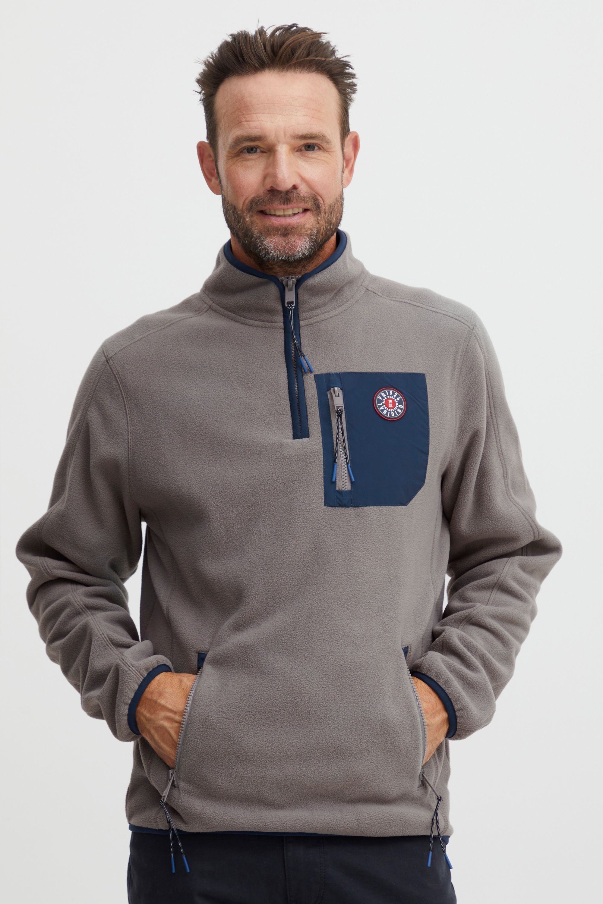 FQ1924 Strickfleece-Pullover »Fleecejacke FQLucas«