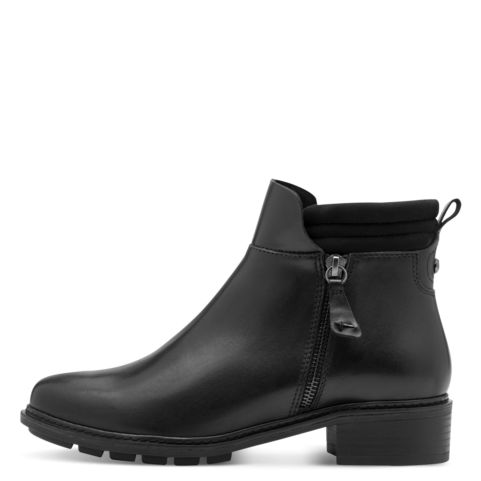 Tamaris Stiefelette  , Blockabsatz, RV-Boots mit wattierter Schaftrand-Polsterung