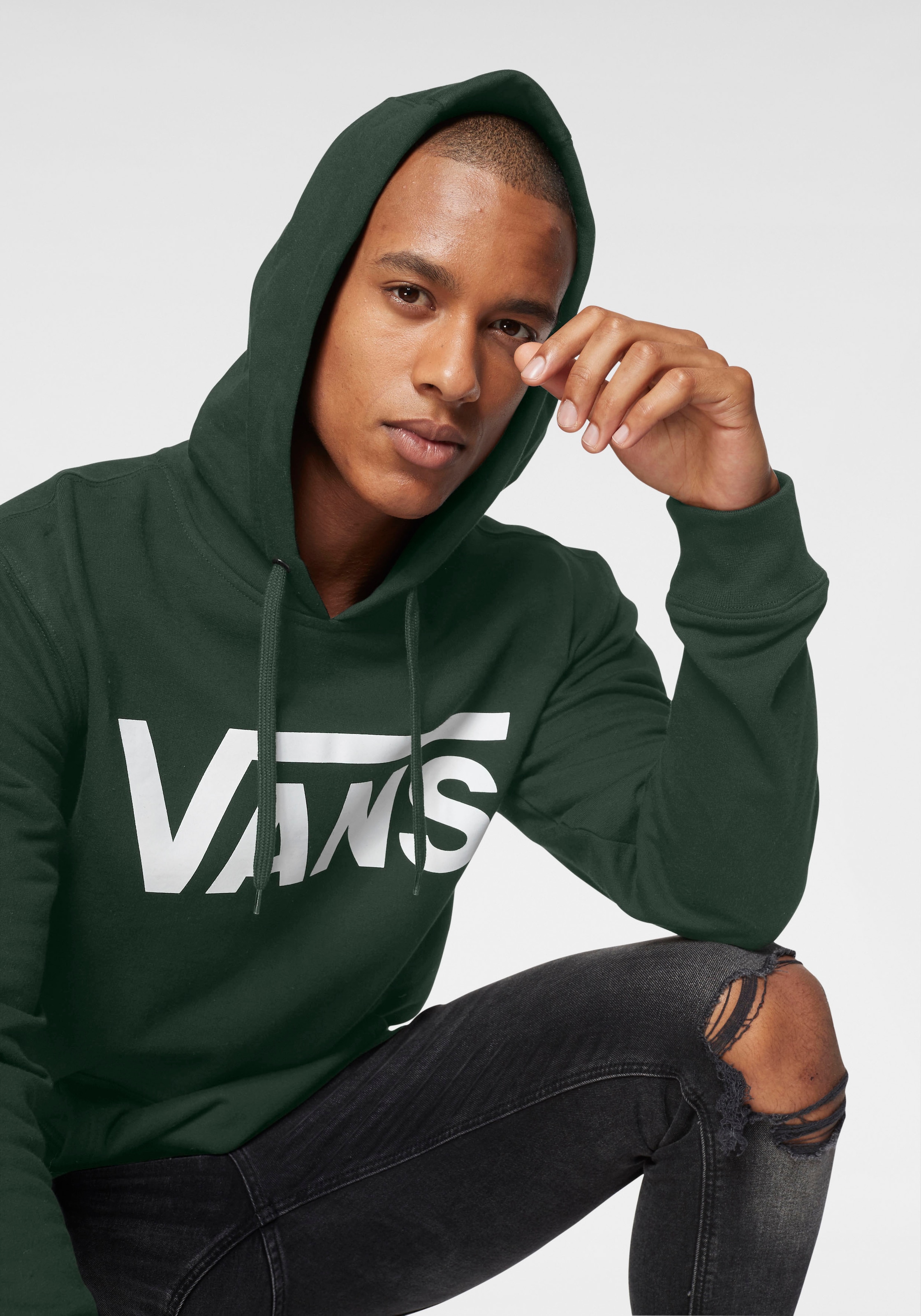 Vans Kapuzensweatshirt »MN VANS CLASSIC PO HOODIE II«, mit großem Logoprint