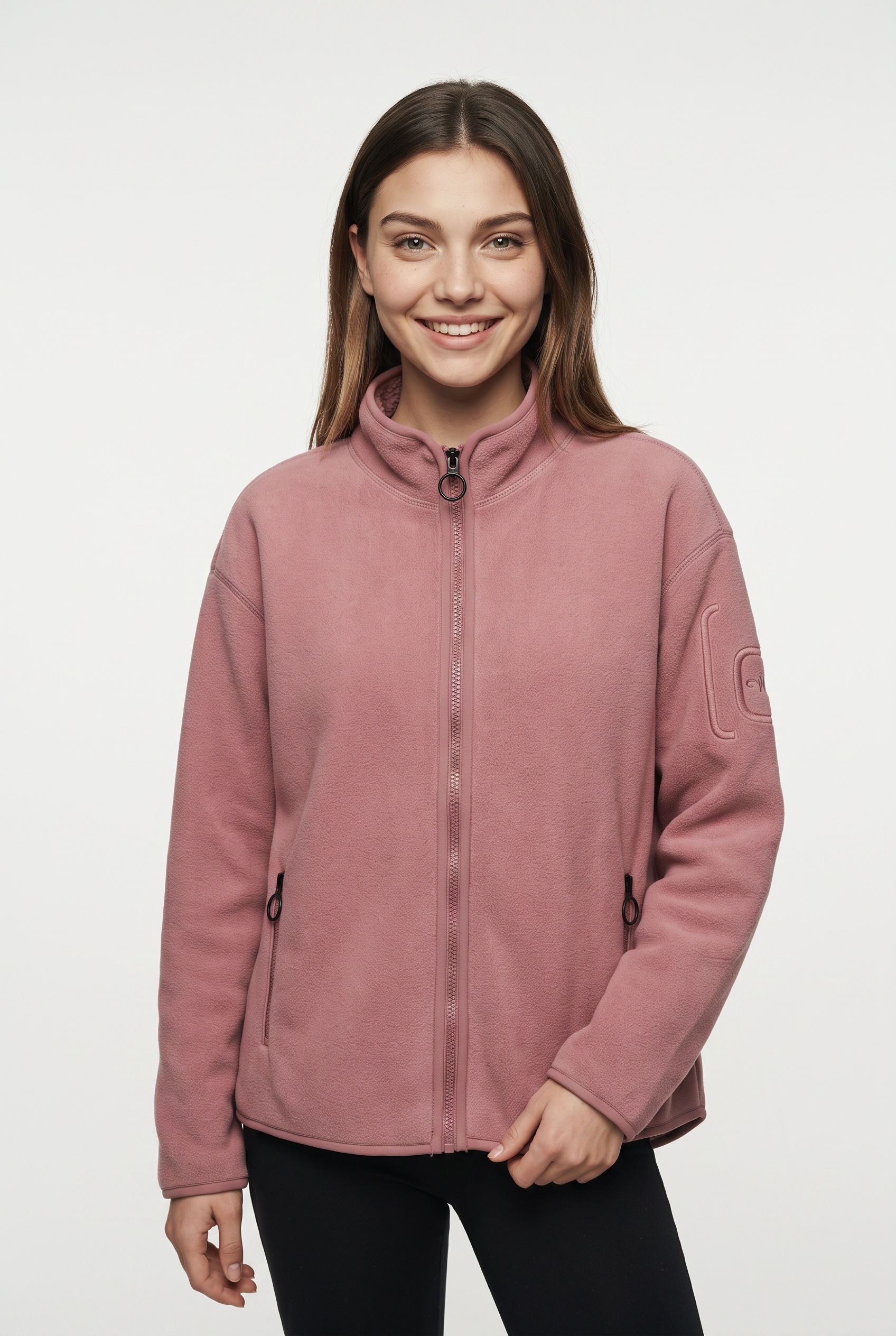 CMP Fleecejacke »WOMAN JACKET« Jacke mit sportlichem Stil, aus Polyester, in den Größen 34 bis 44